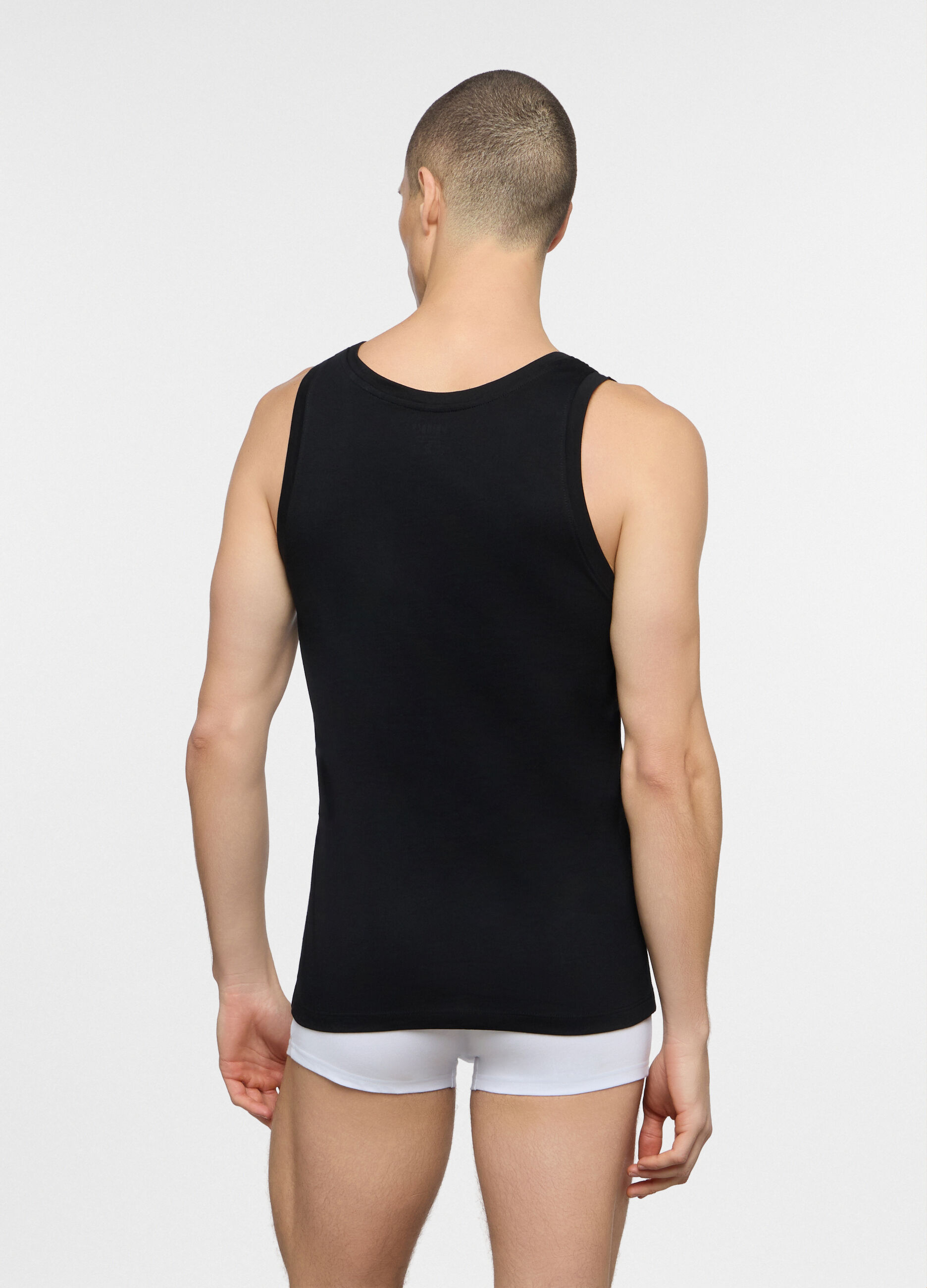 Canotta in jersey uomo_1