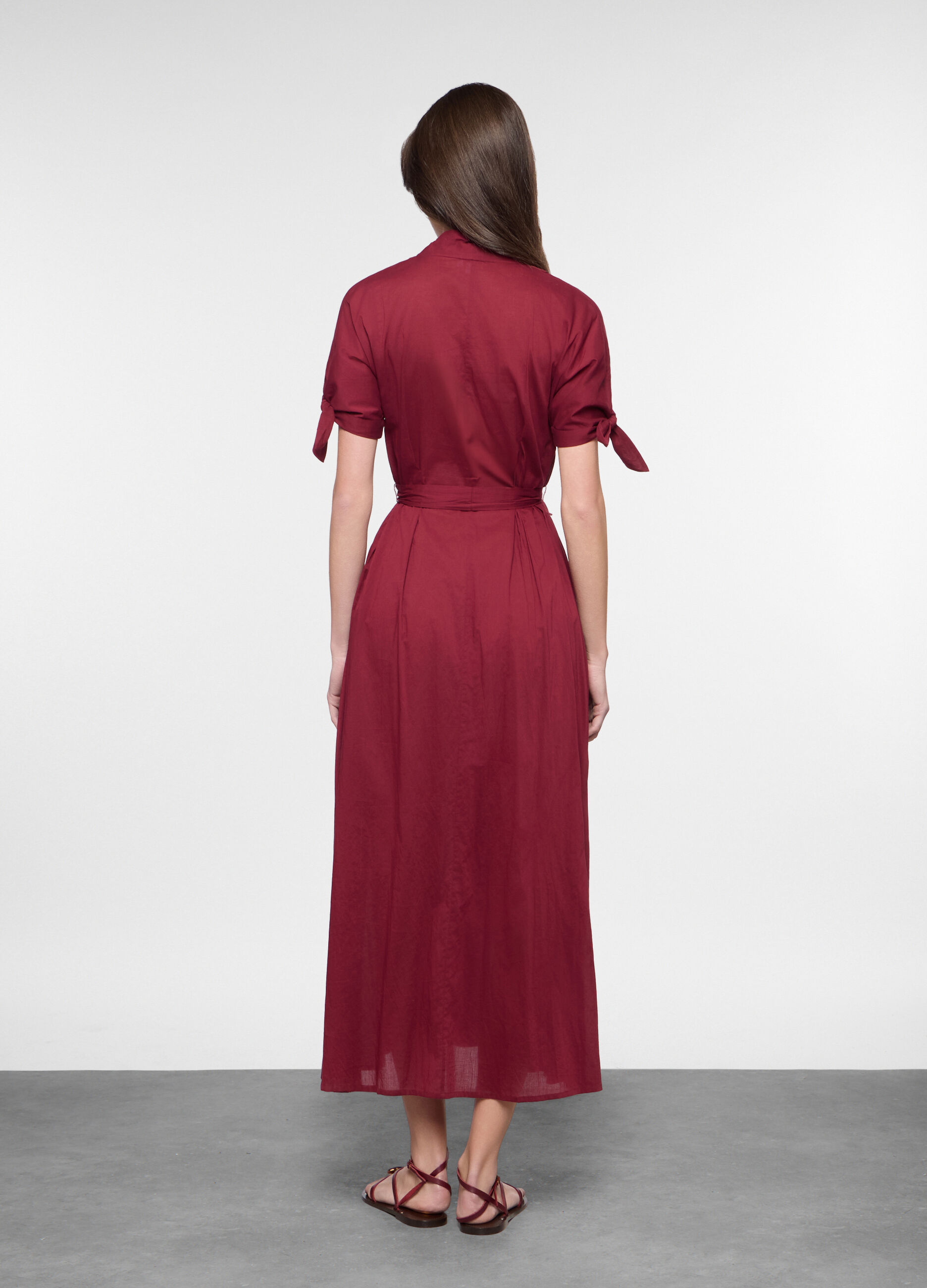 Abito lungo in puro cotone donna_1