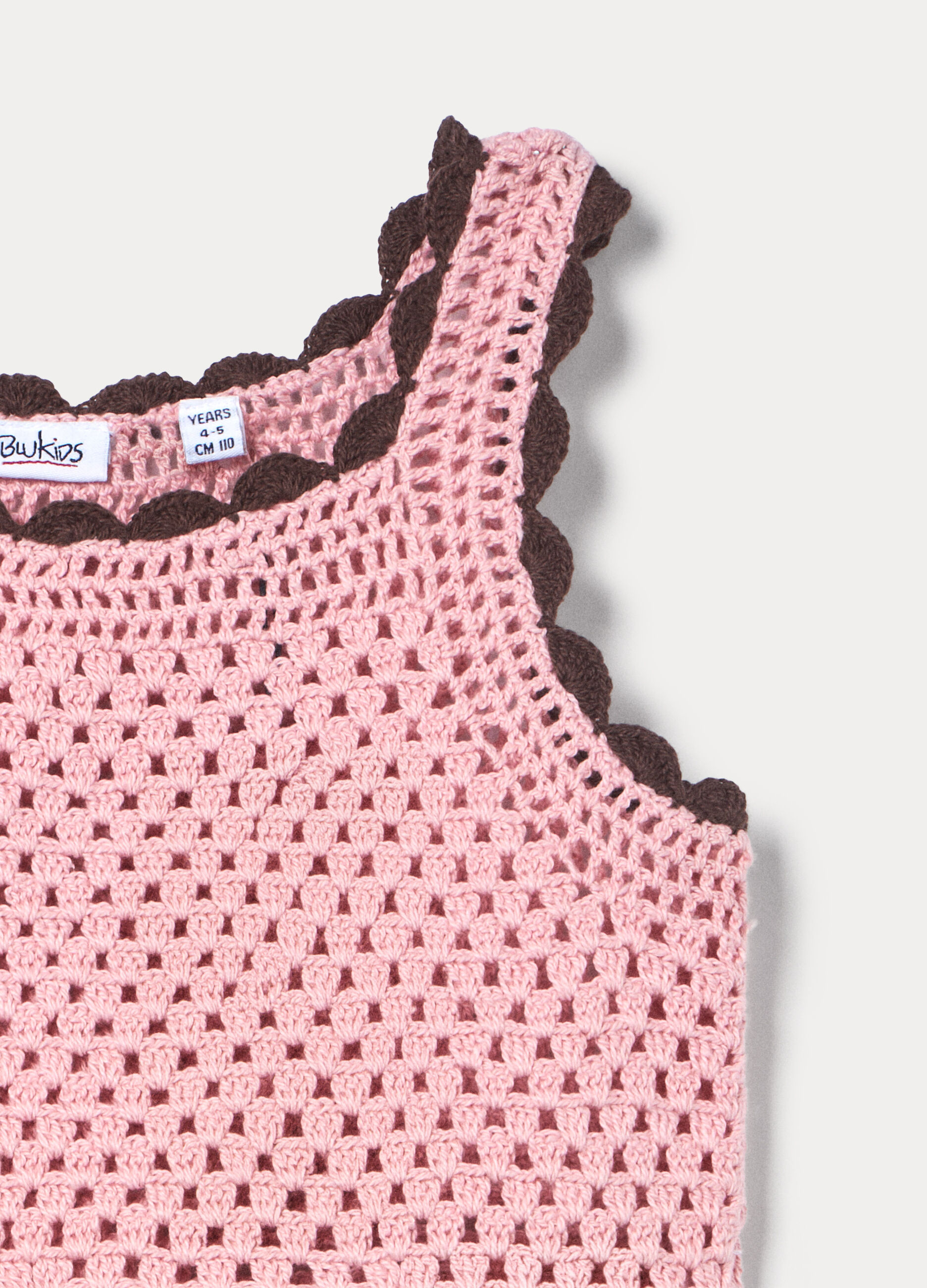 Top tricot in puro cotone bambina_2