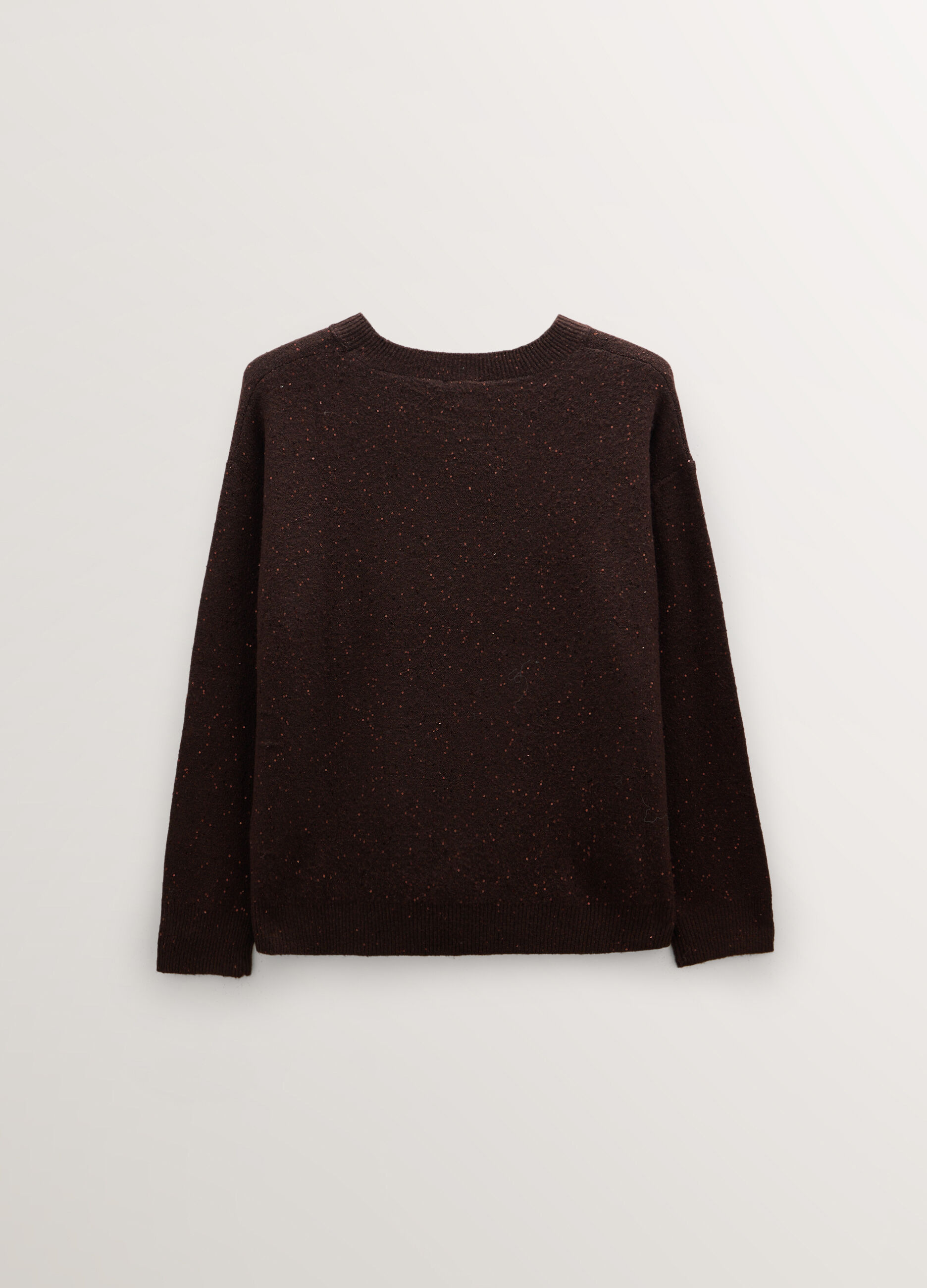 Maglia girocollo rasata donna curvy_1