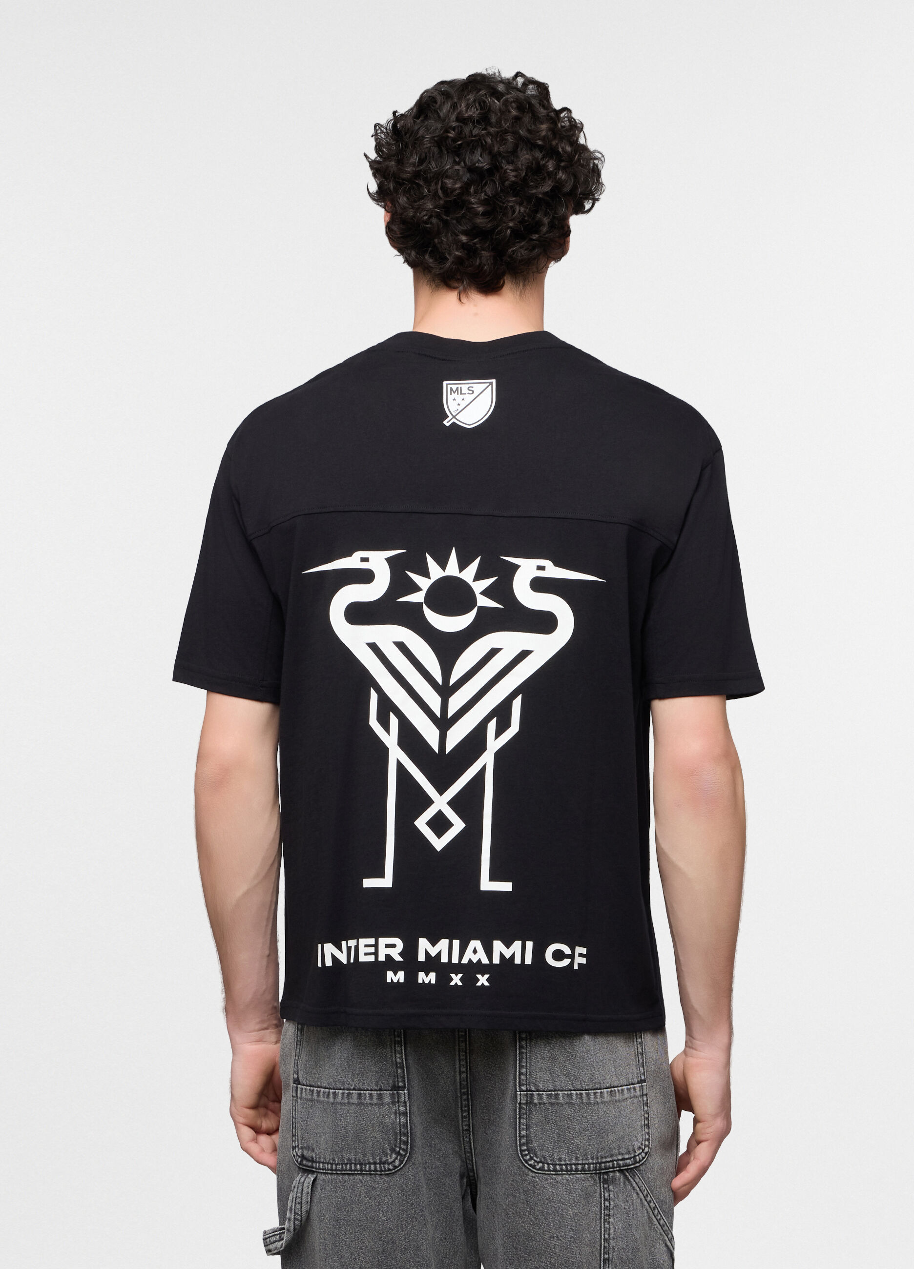 T-shirt Inter Miami in cotone uomo_1