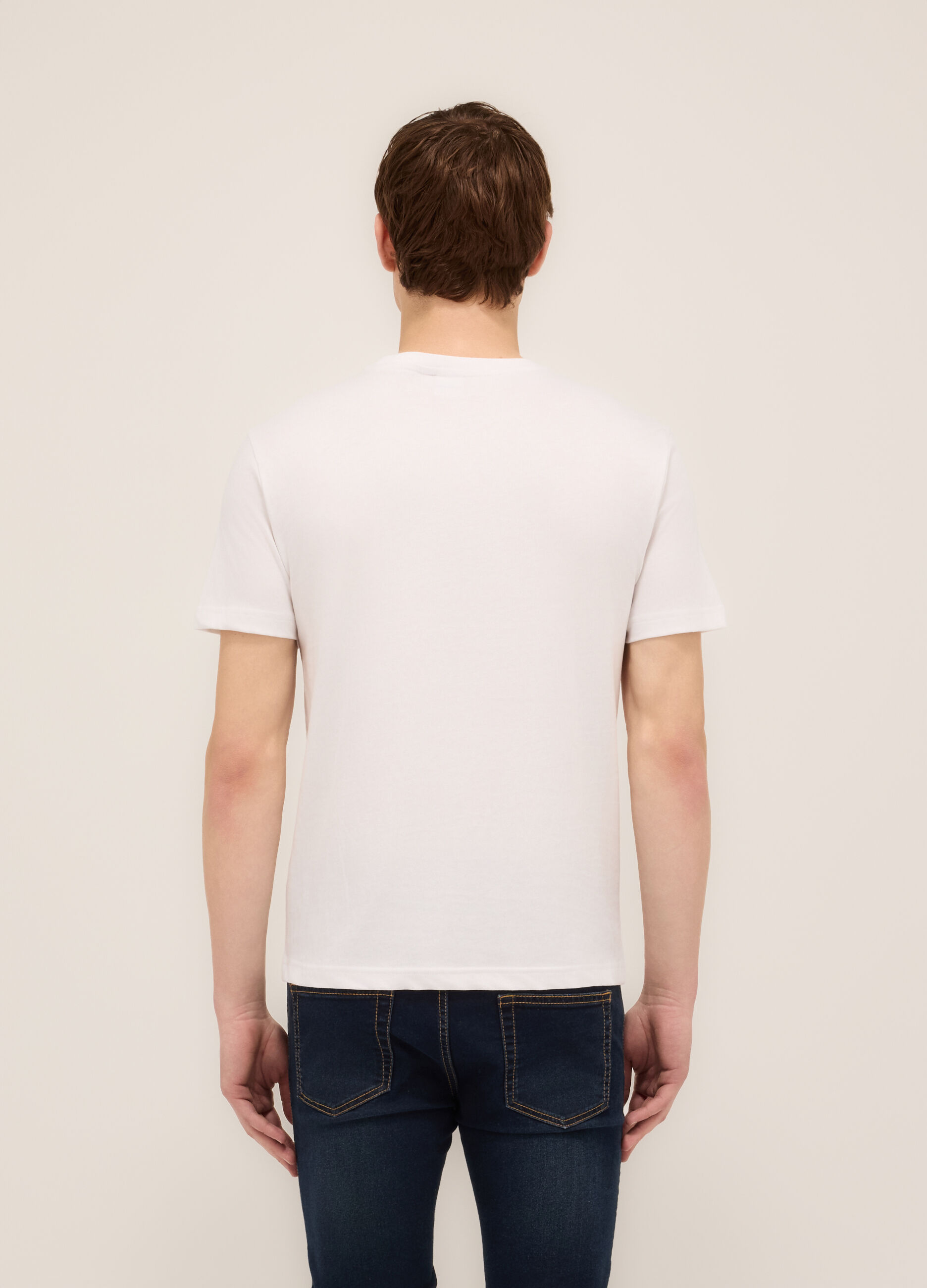 T-shirt girocollo stampa Snoopy