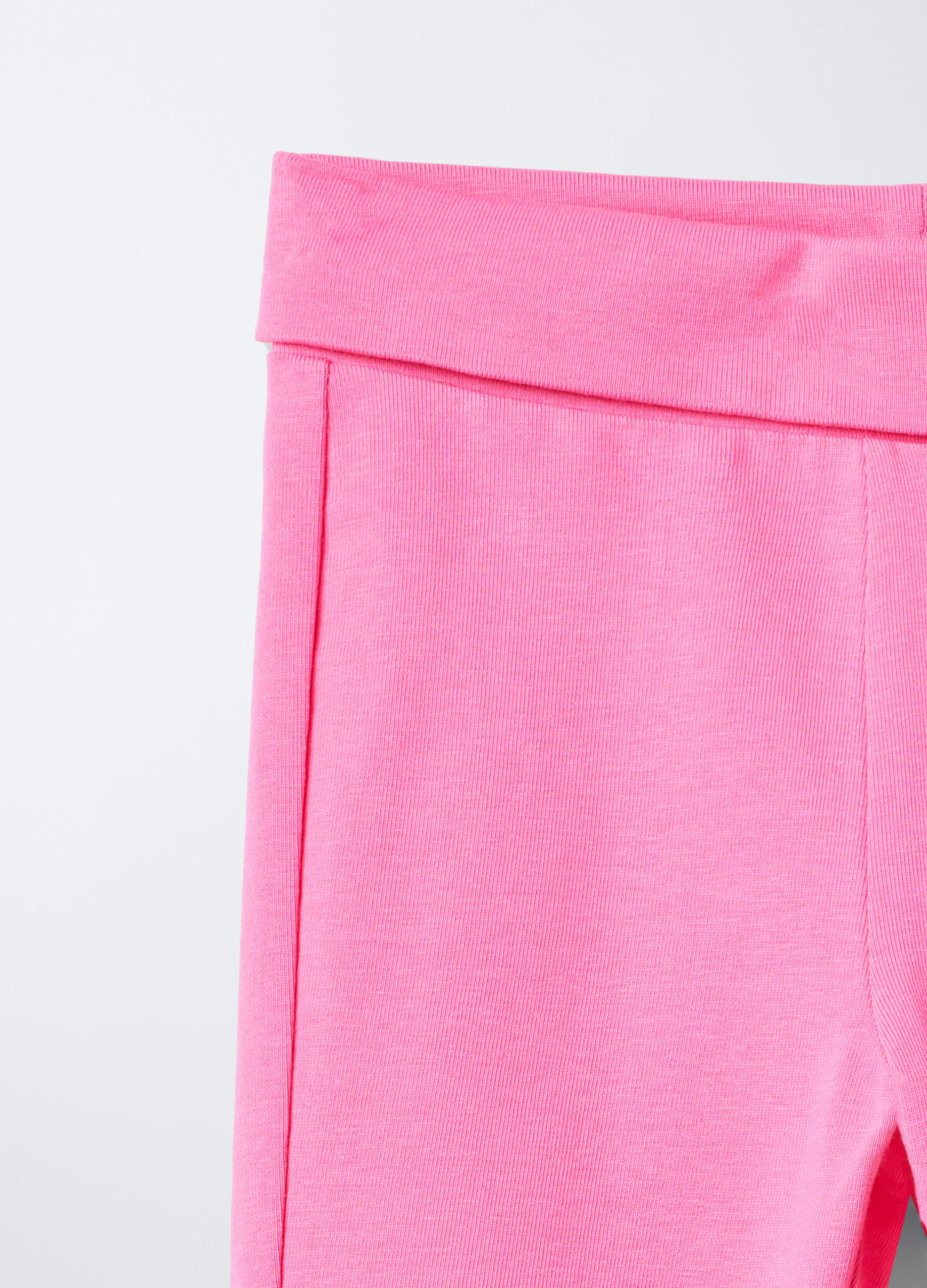 Leggings in jersey di cotone stretch Flare Fit bimba_2