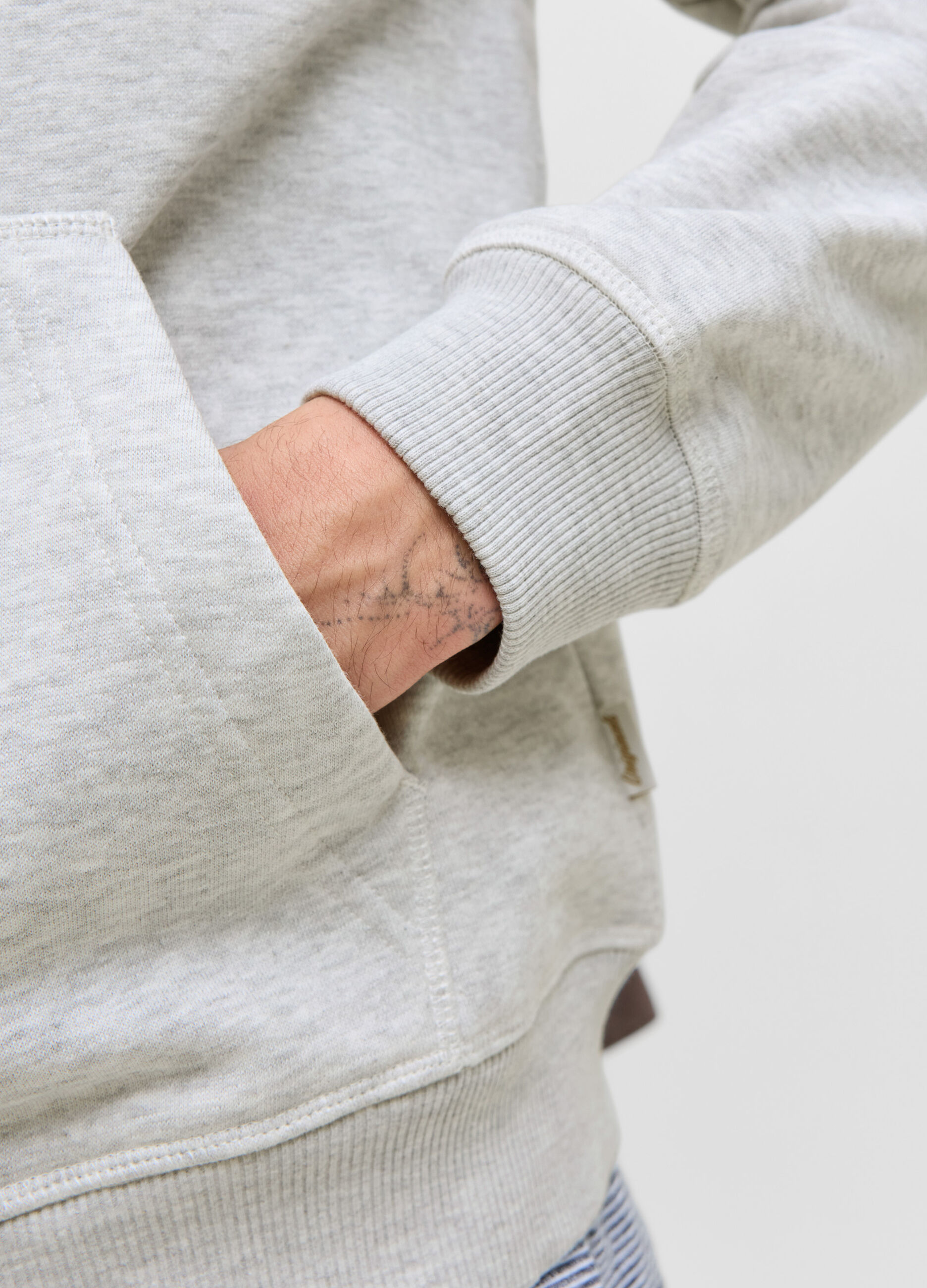 Felpa con zip e cappuccio uomo_5