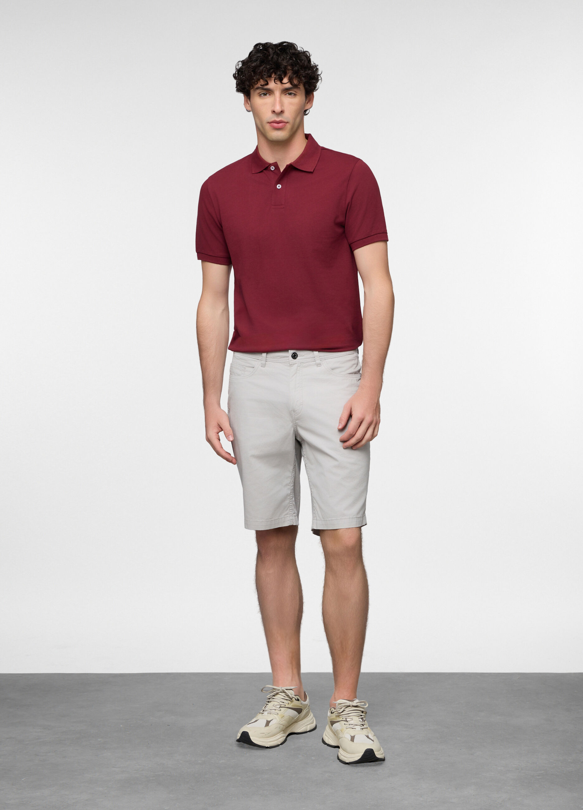 Bermuda in puro cotone uomo_0