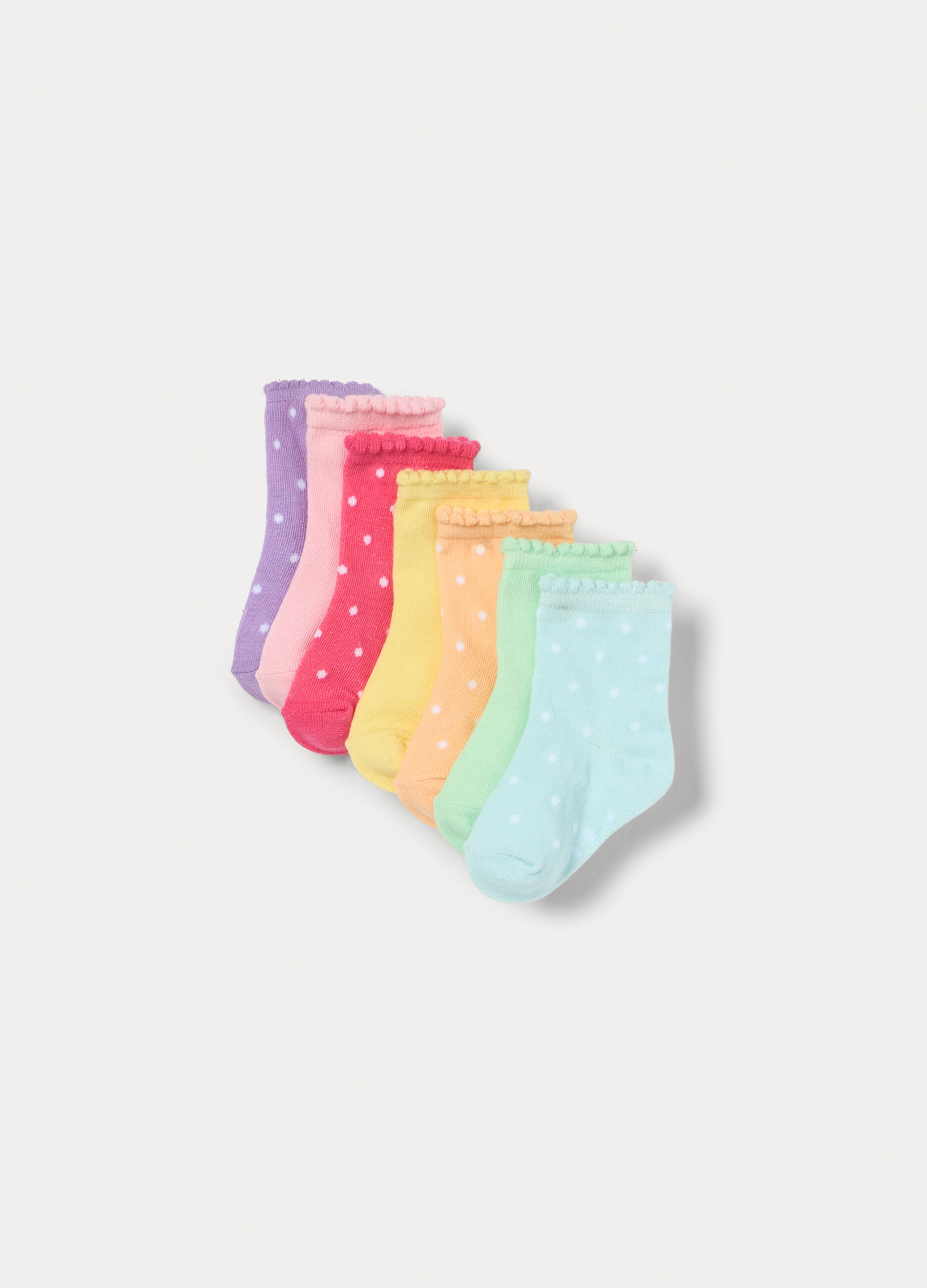 Pack 7 calze corte misto cotone_0