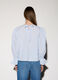 Blusa girocollo in popeline donna_2
