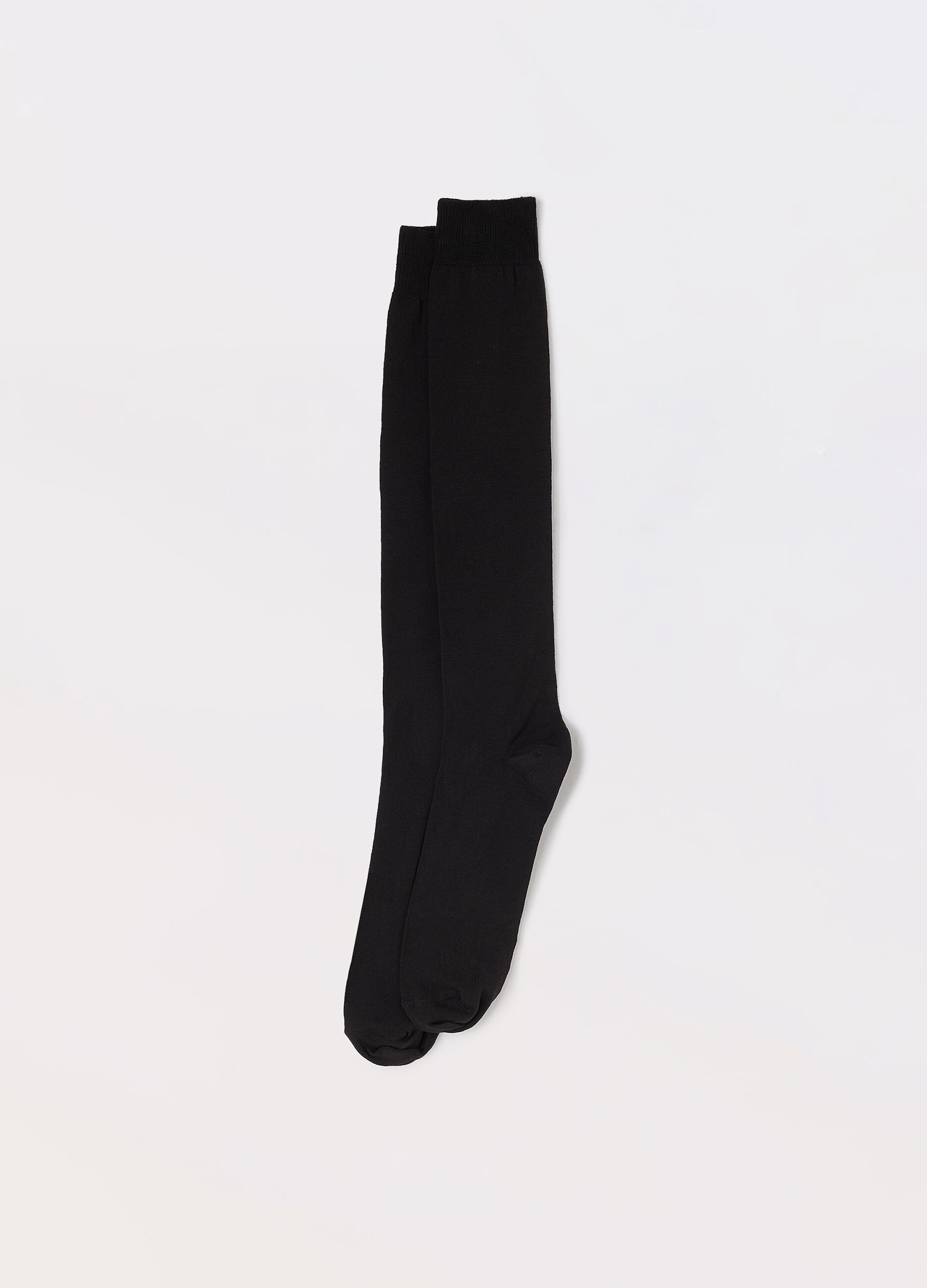 Calze lunghe in cotone stretch uomo Made in Italy_0