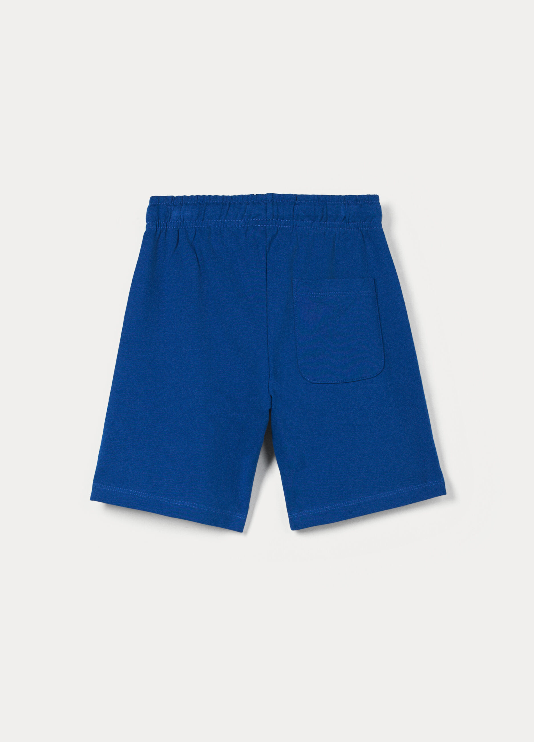 Shorts in french terry di puro cotone bambino_1