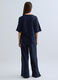 Pigiama lungo in cotone misto viscosa donna_1