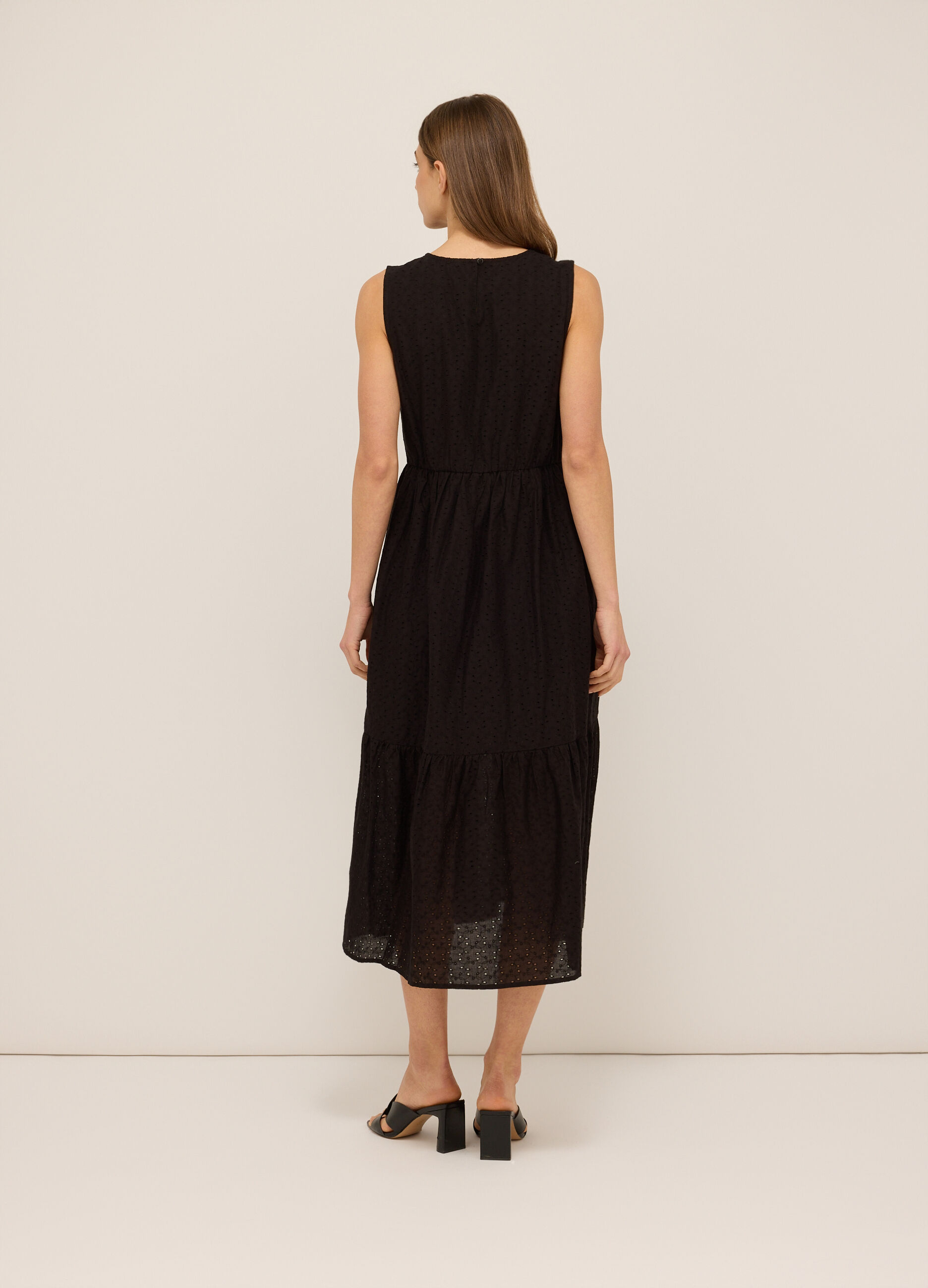 Abito lungo in puro cotone donna_1