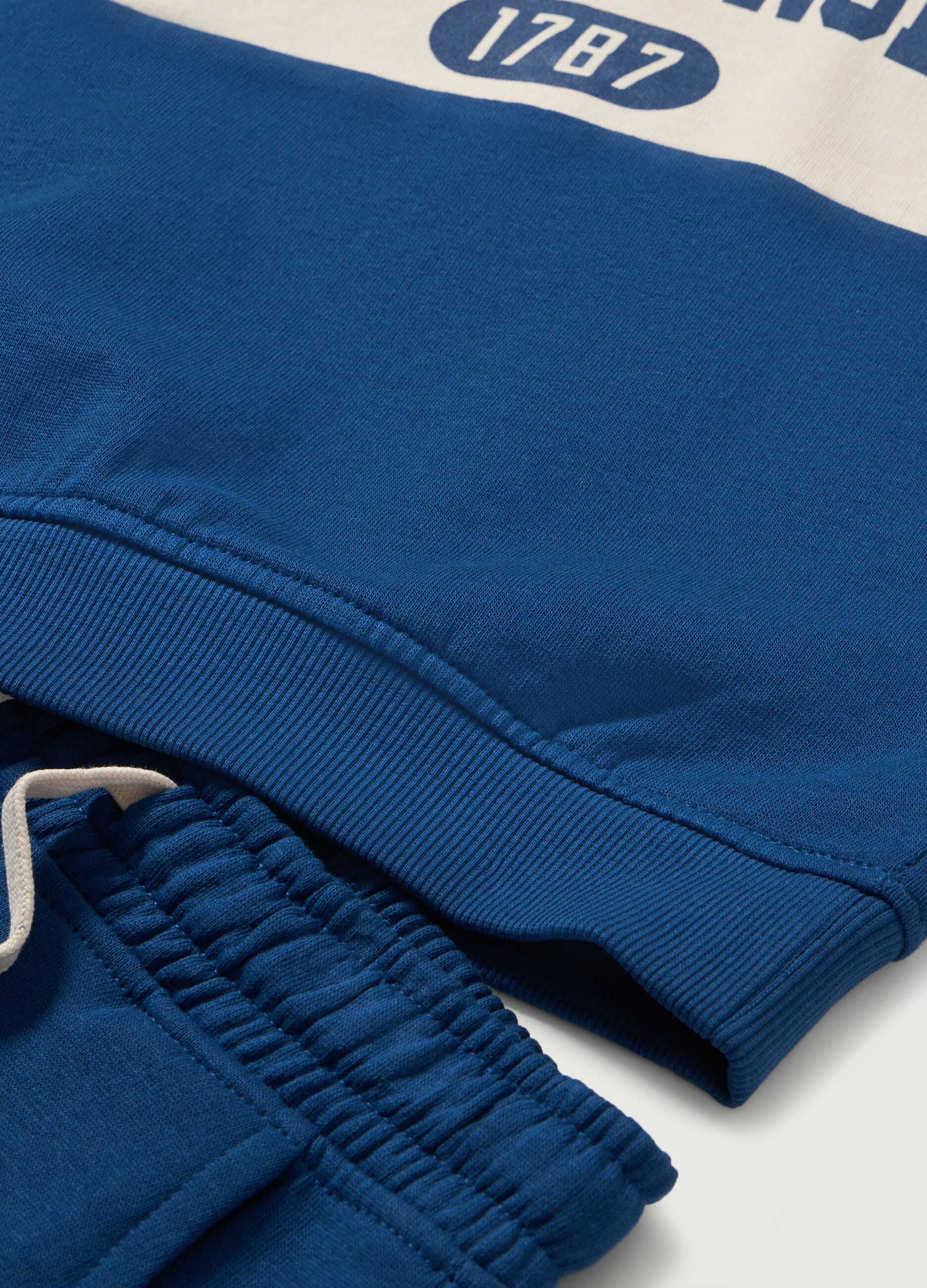 Jogging set in french terry puro cotone bambino_1