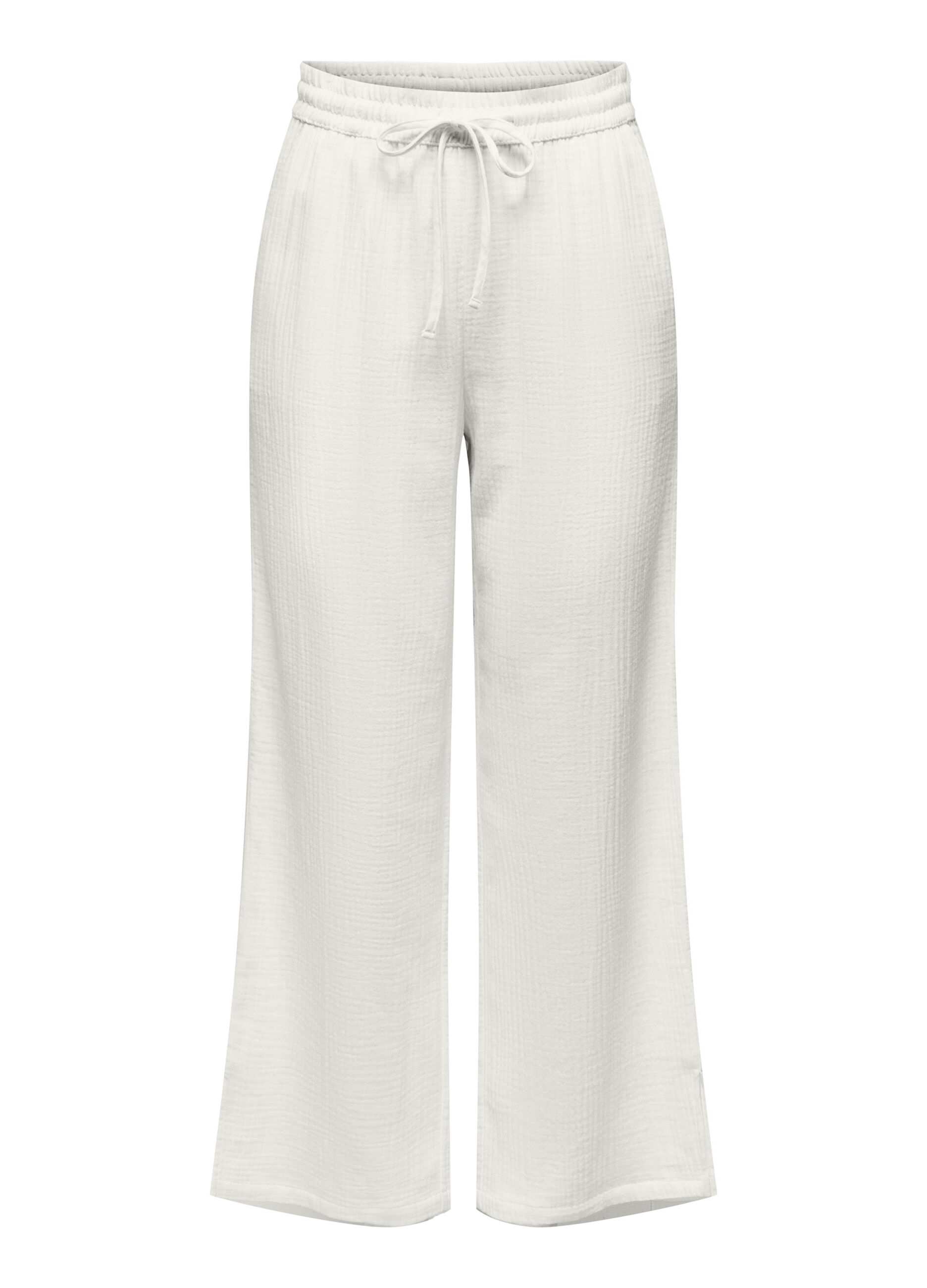 Pantaloni con coulisse donna_0