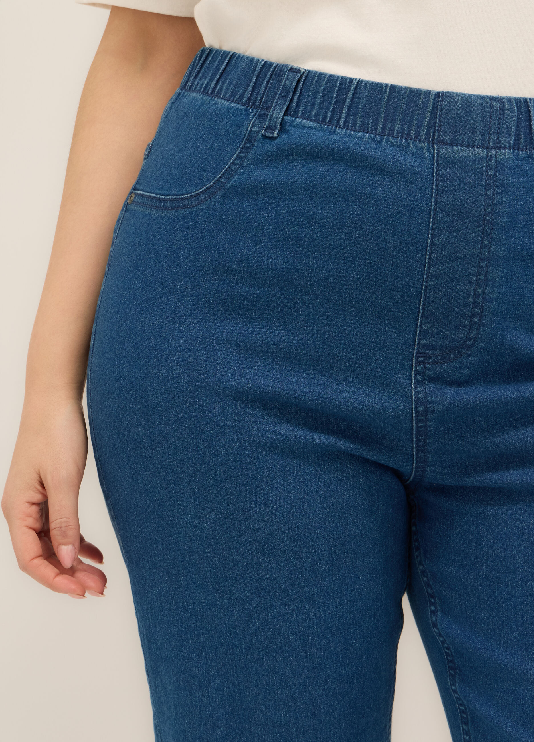 Jeggings in stretch denim donna curvy_2