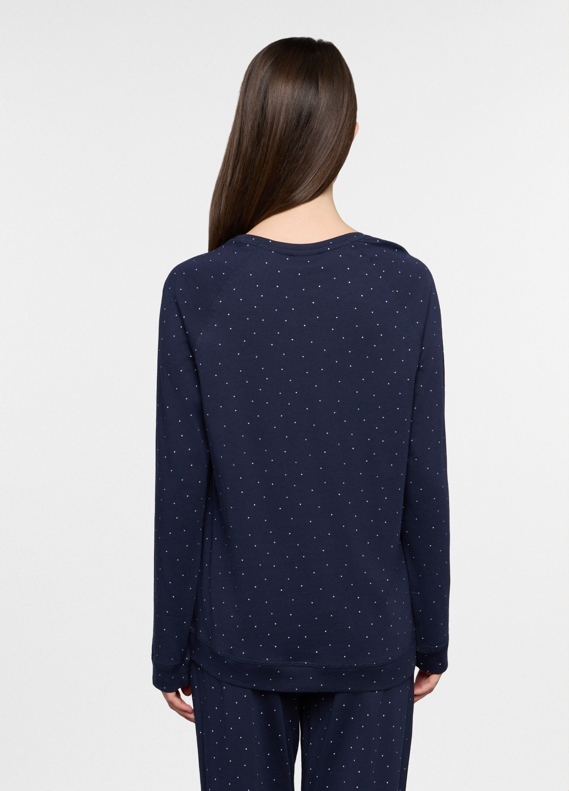 Top pigiama girocollo donna_1