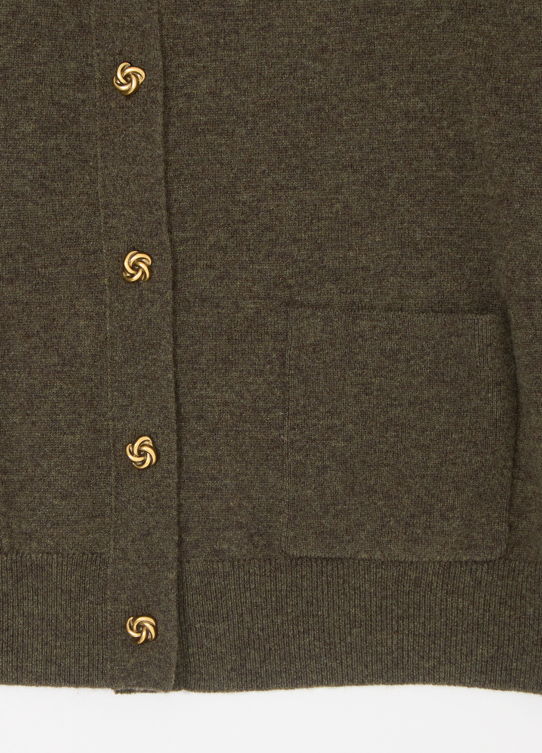 Cardigan in puro lana tricot donna_6