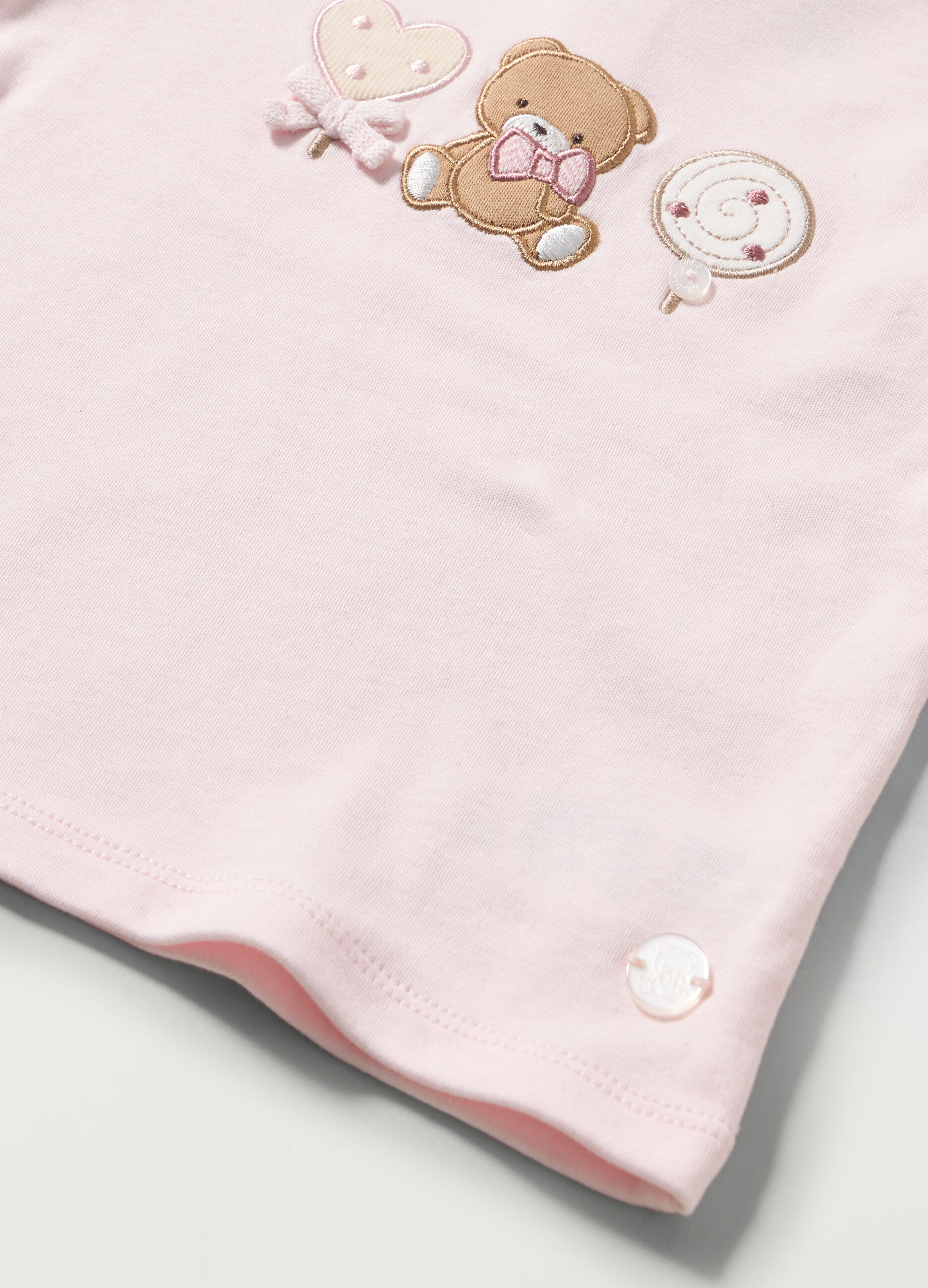 T-shirt in puro cotone neonata_1