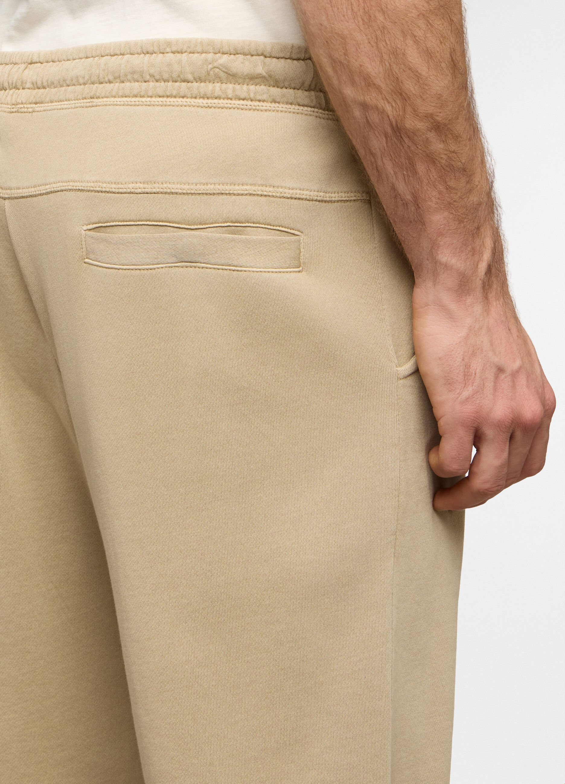 Jogger regular fit in cotone uomo_2