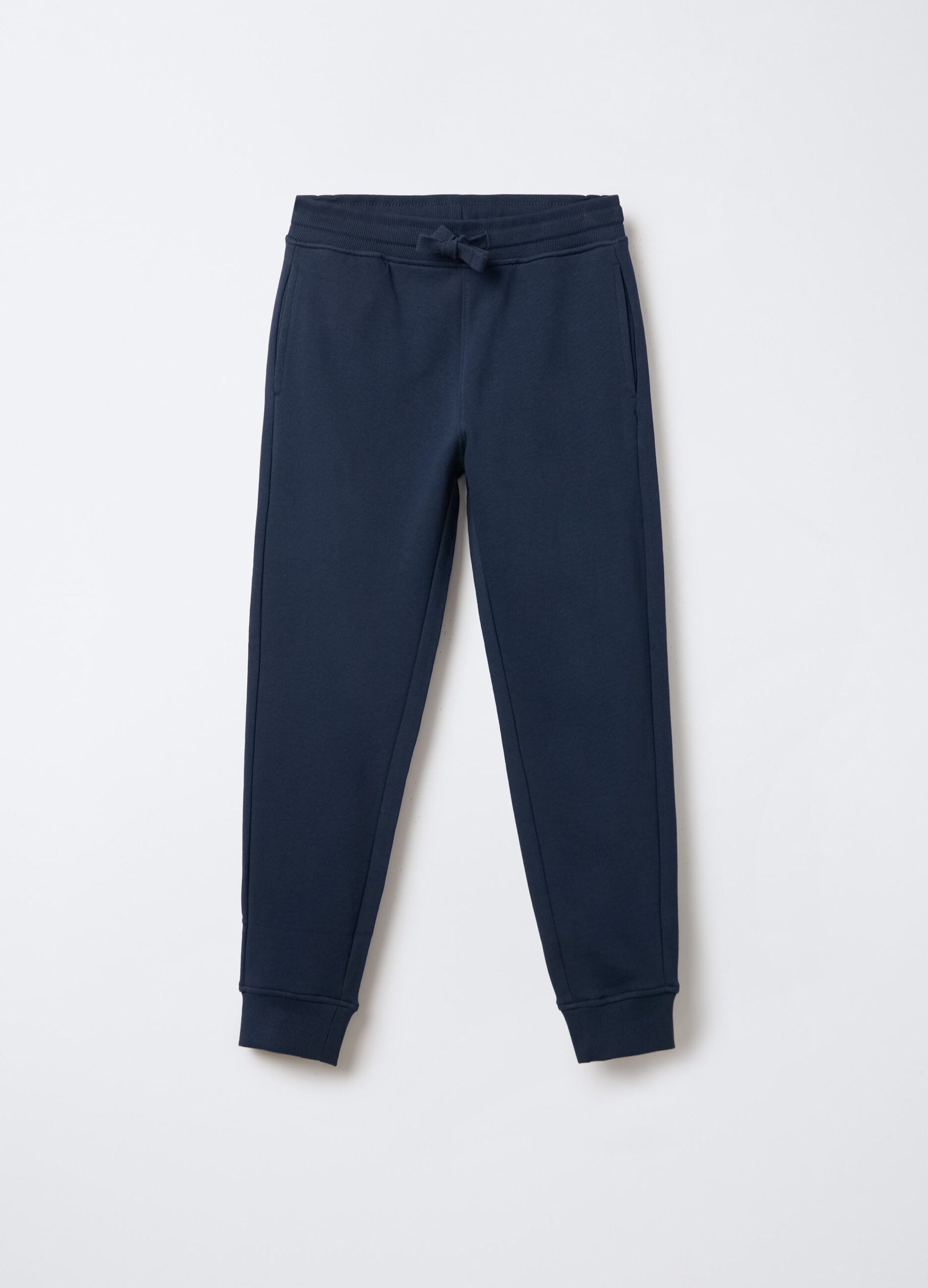 Jogger in cotone garzato Fit Regular ragazzo_0