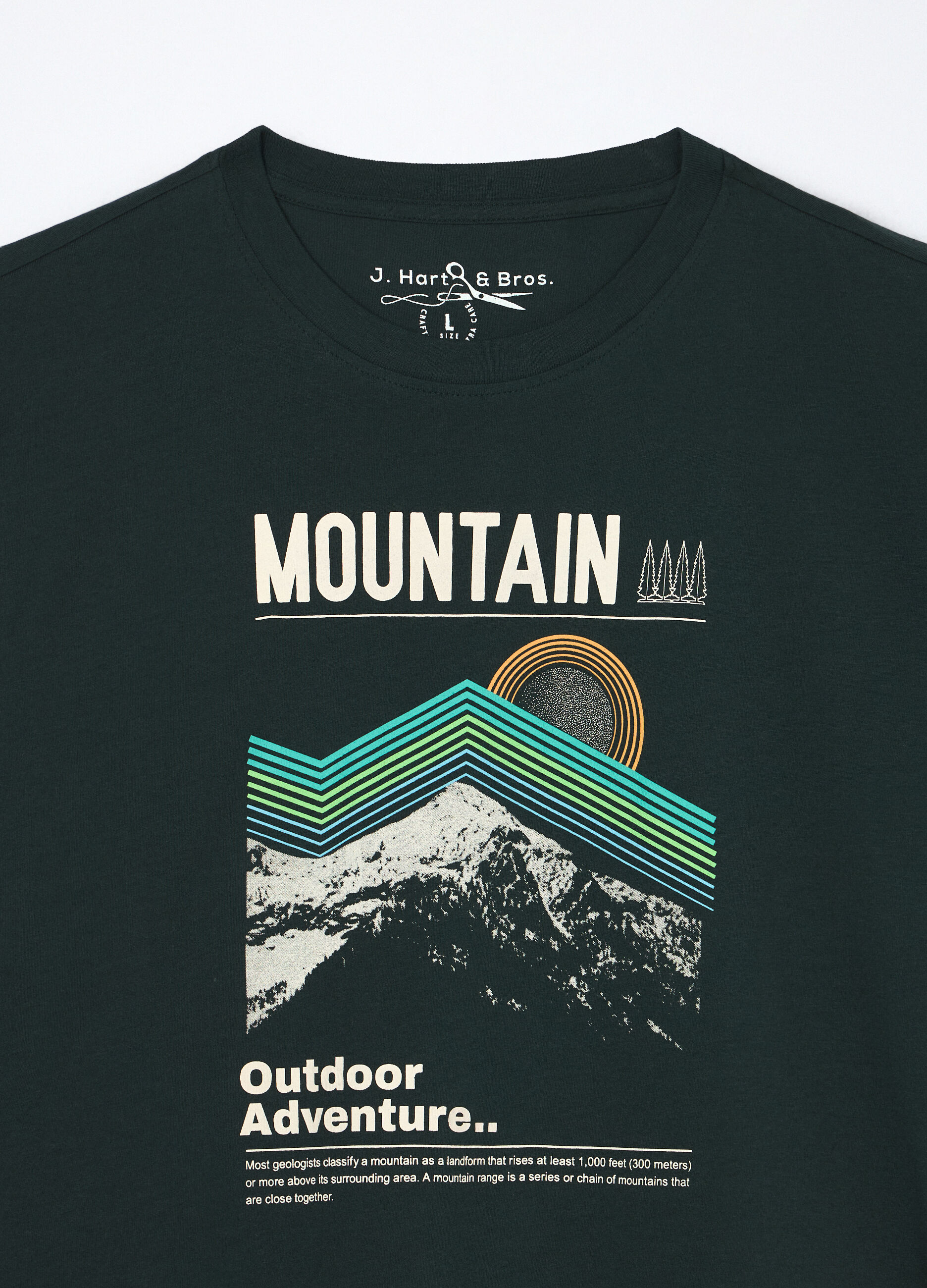 T-shirt girocollo con stampa Outdoor Adventure uomo_2