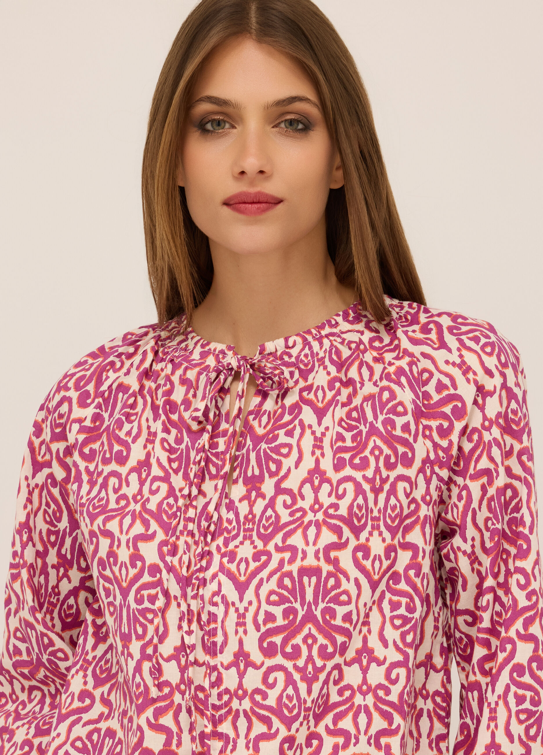 Blusa in puro cotone donna_2
