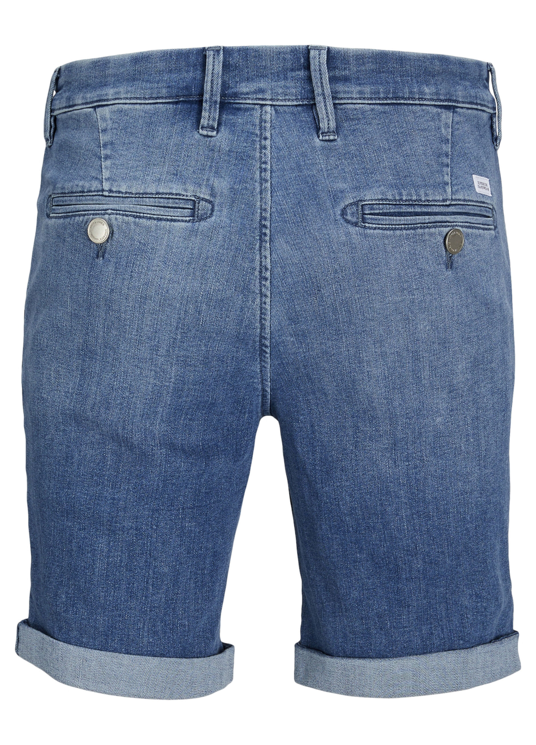 Bermuda slim fit in denim uomo_1