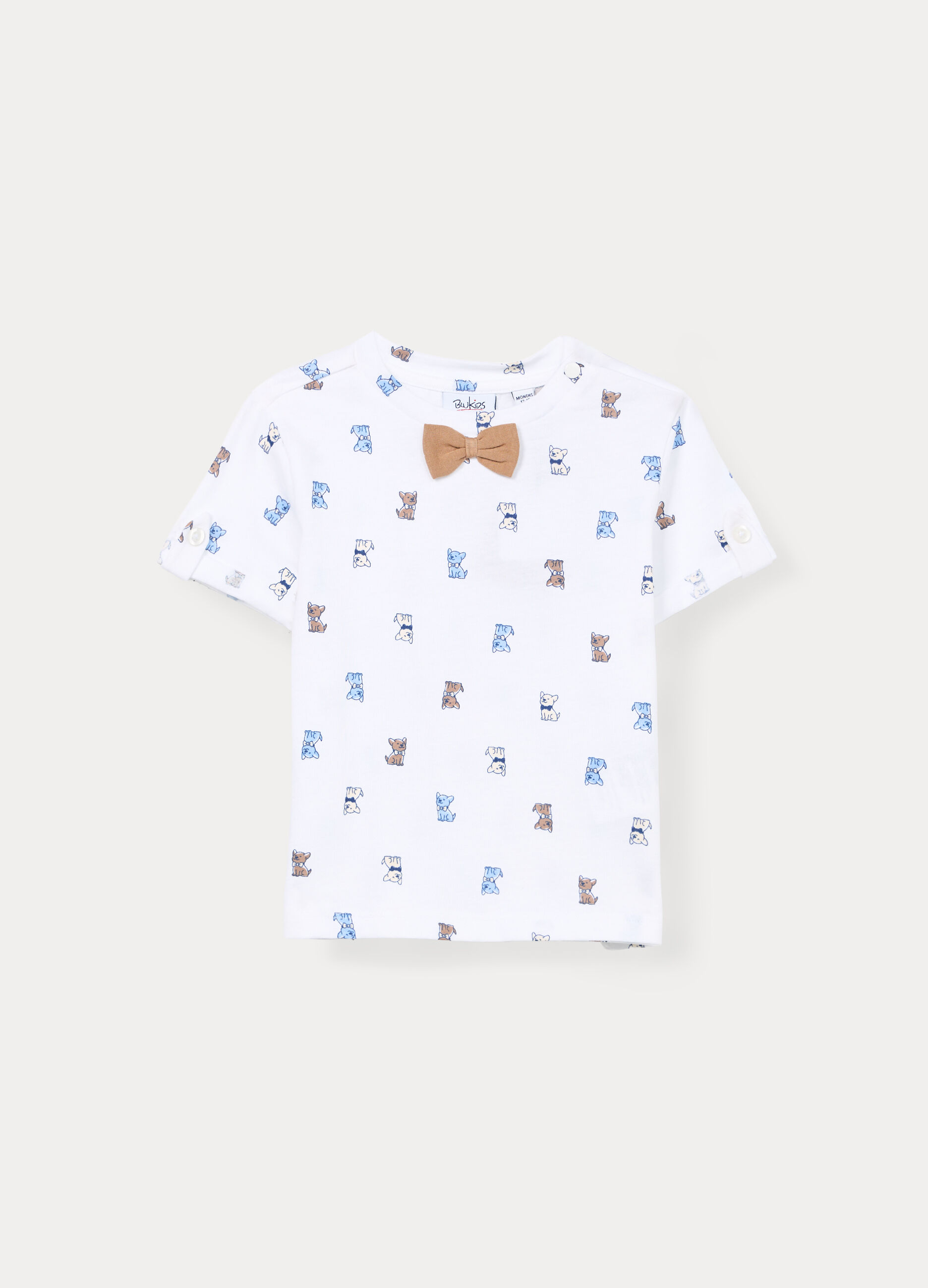 T-shirt in jersey di puro cotone bimbo_0