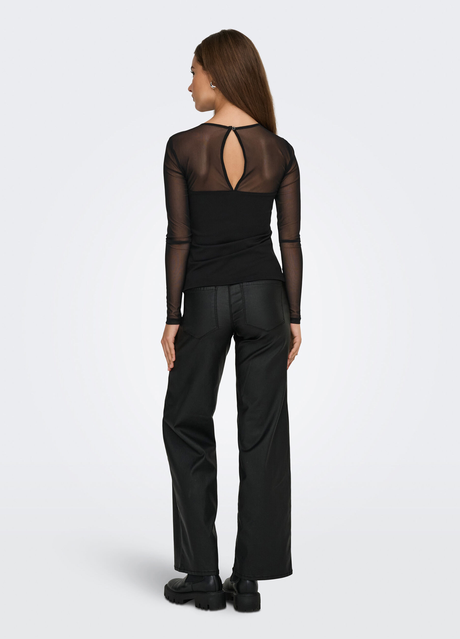 T-shirt a maniche lunghe donna_1