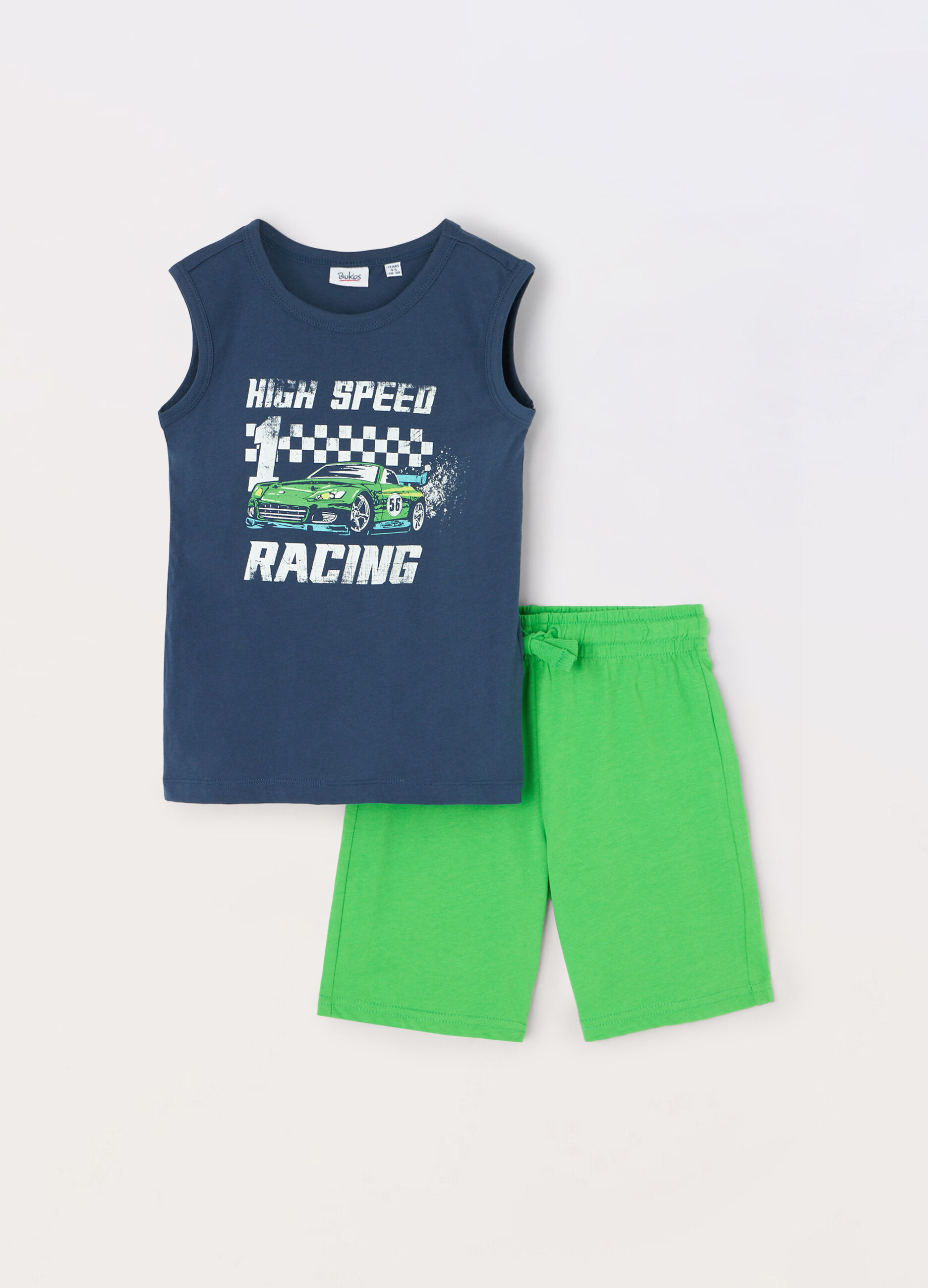 Jogging set in puro cotone bambino_0