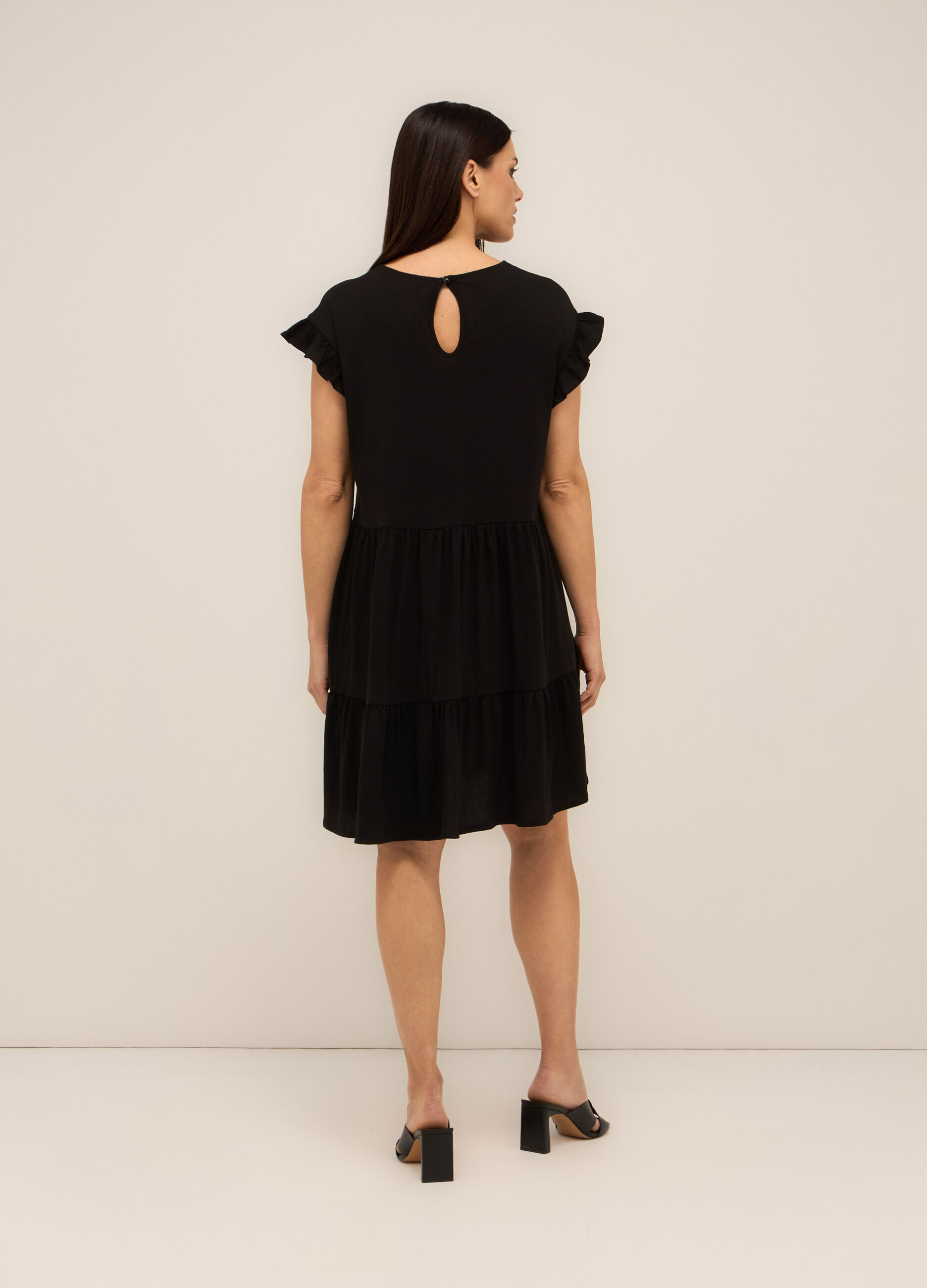 Abito in jersey di puro cotone donna_1