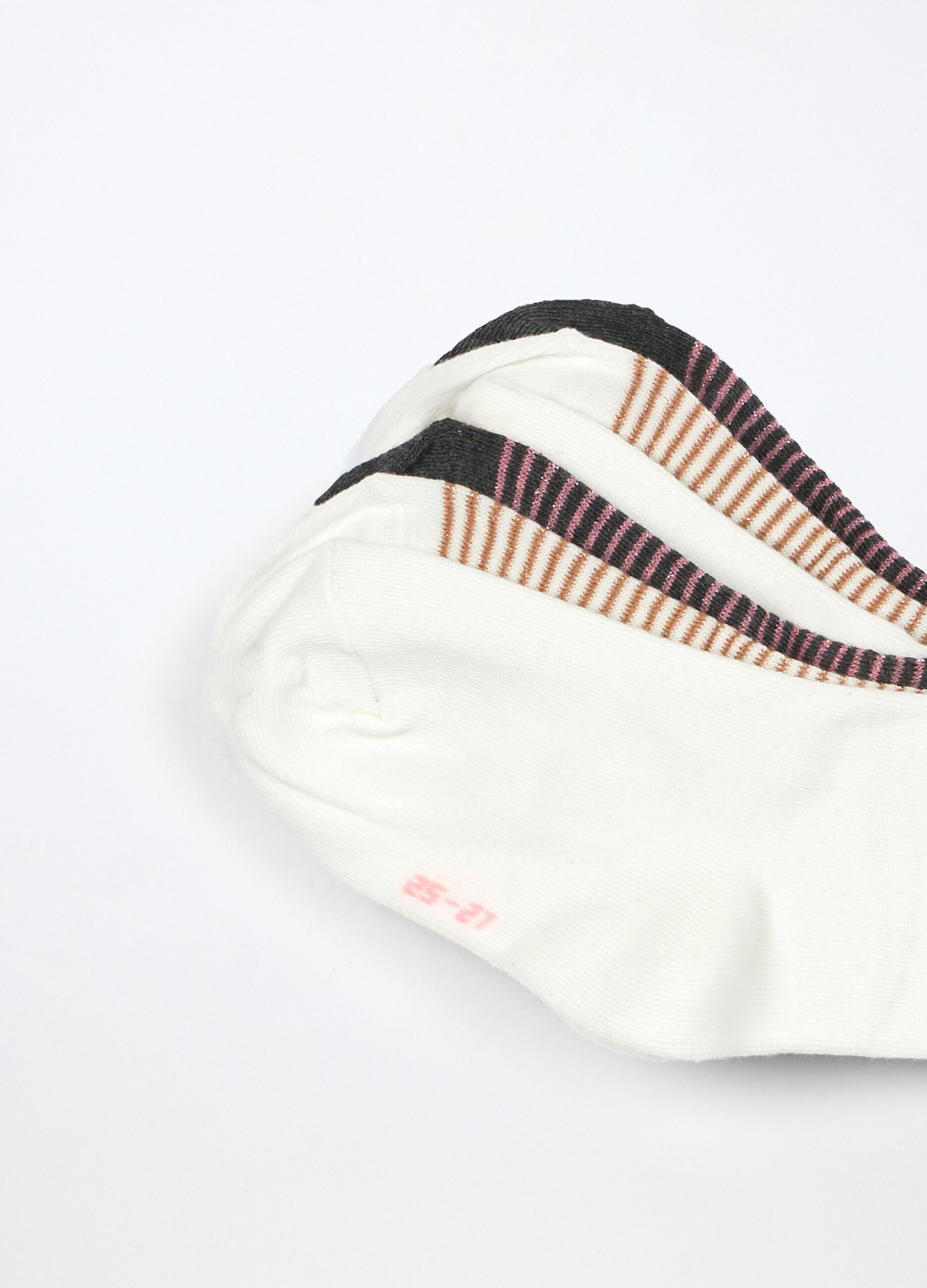 Pack 3 calze lunghe misto cotone stretch bambina_2