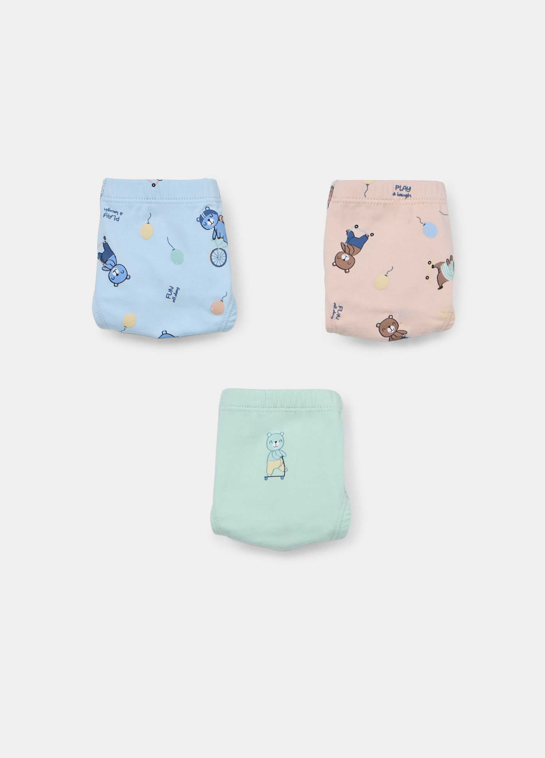 Pack 3 slip in jersey di cotone stretch _0