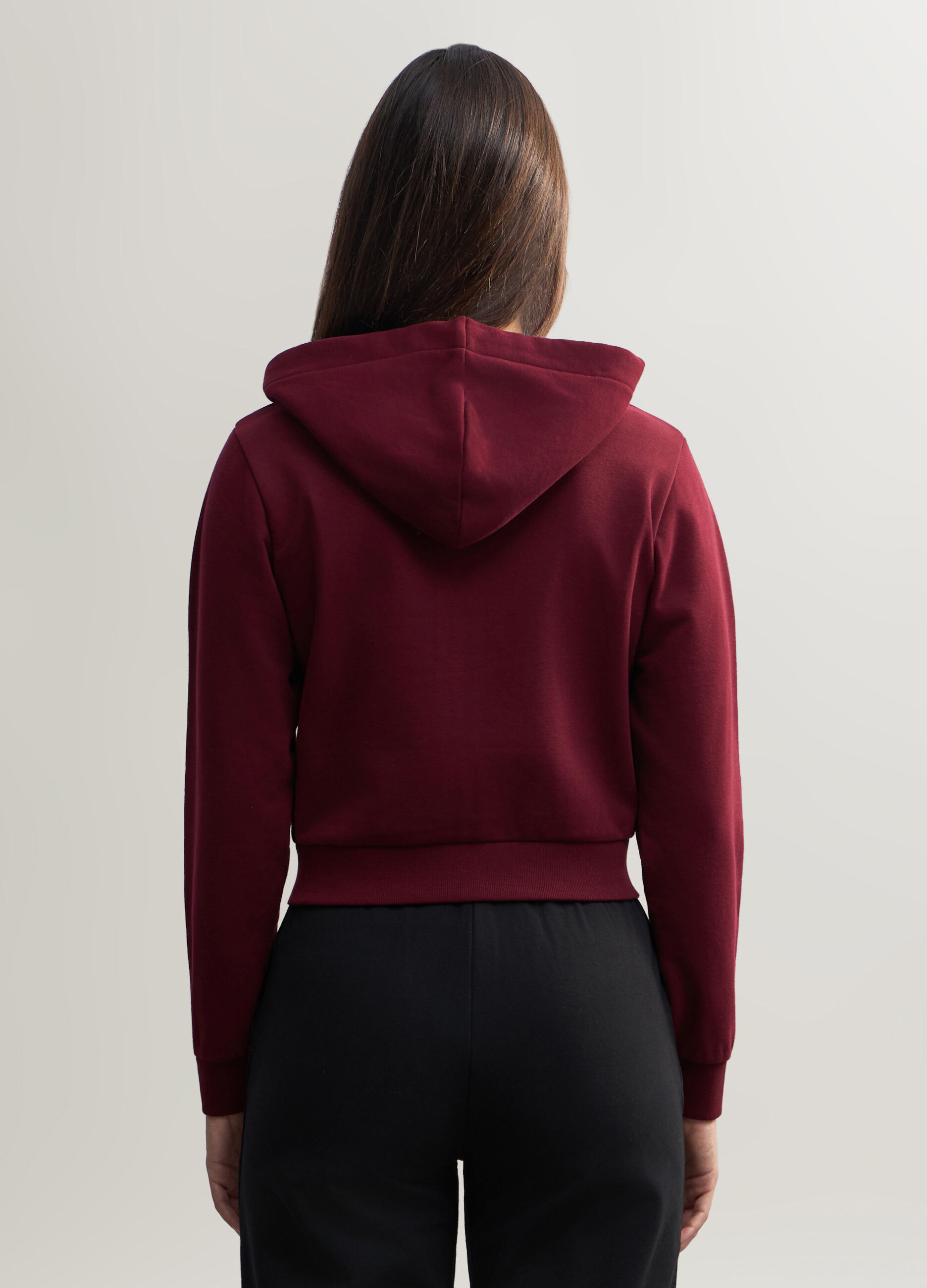 Felpa Fitted misto cotone donna_1