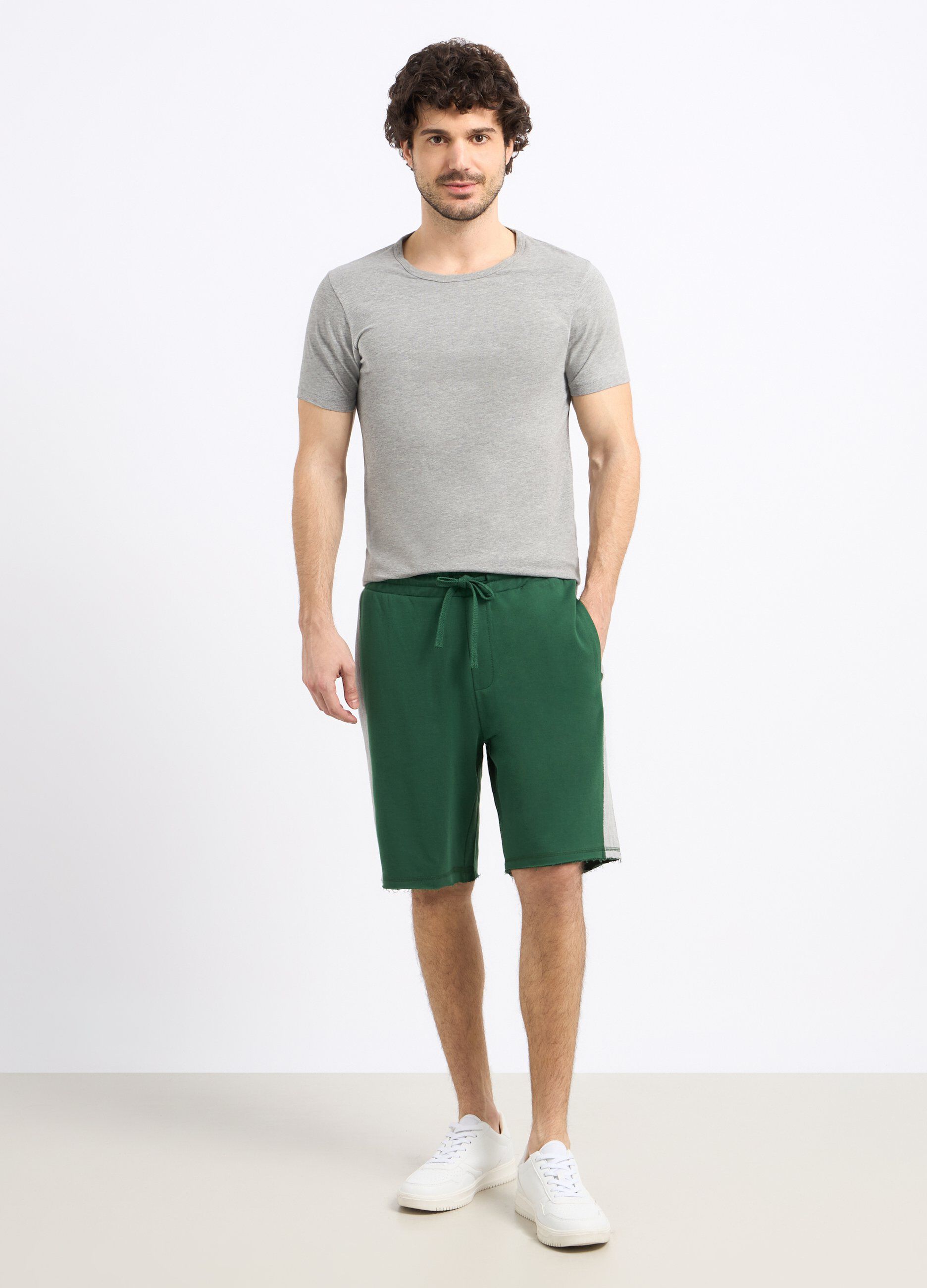 Shorts in cotone uomo_0