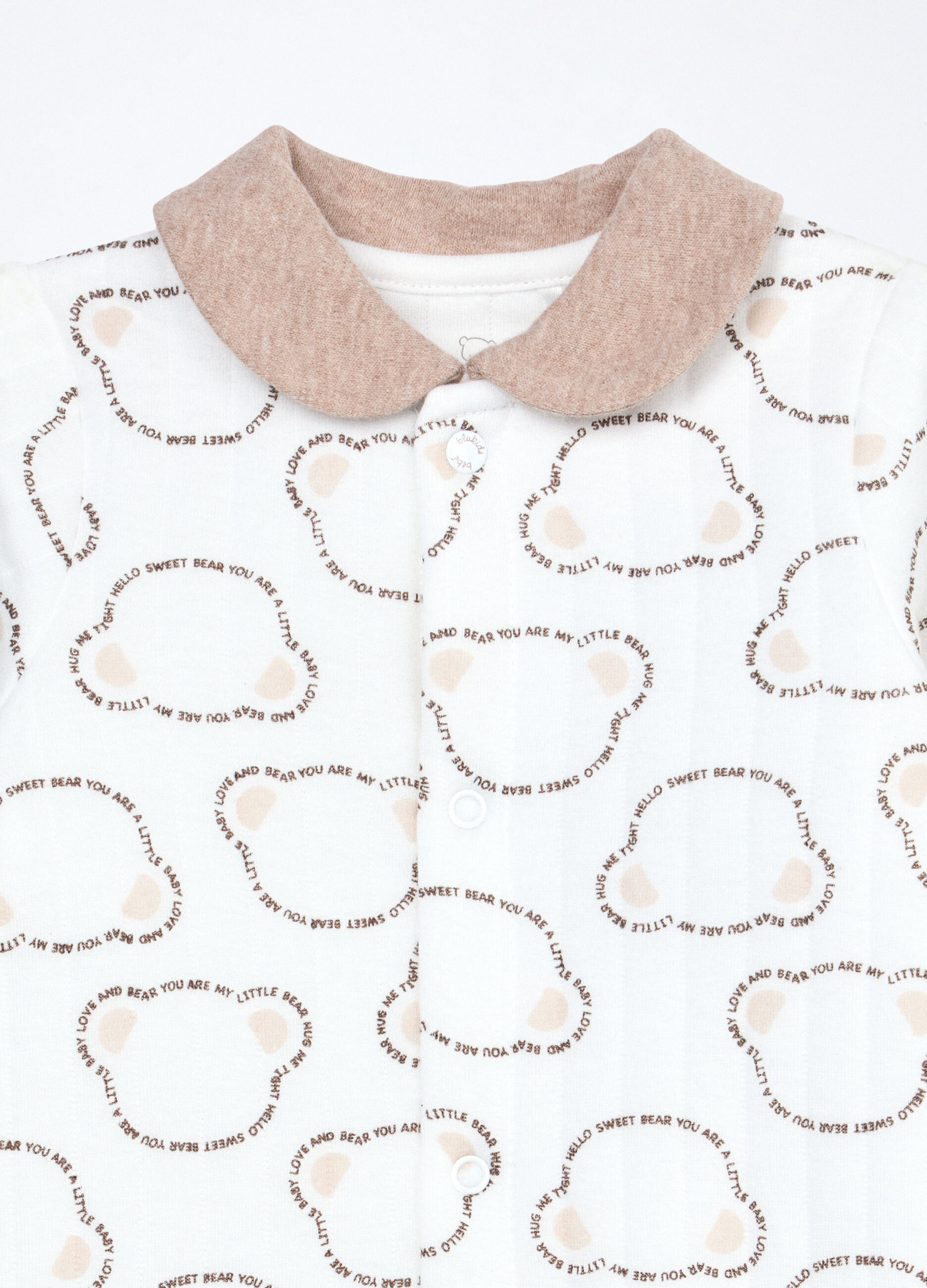 Tutina in misto cotone velour neonato_2