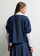 Blusa Fit Over in chambray di puro cotone donna_1