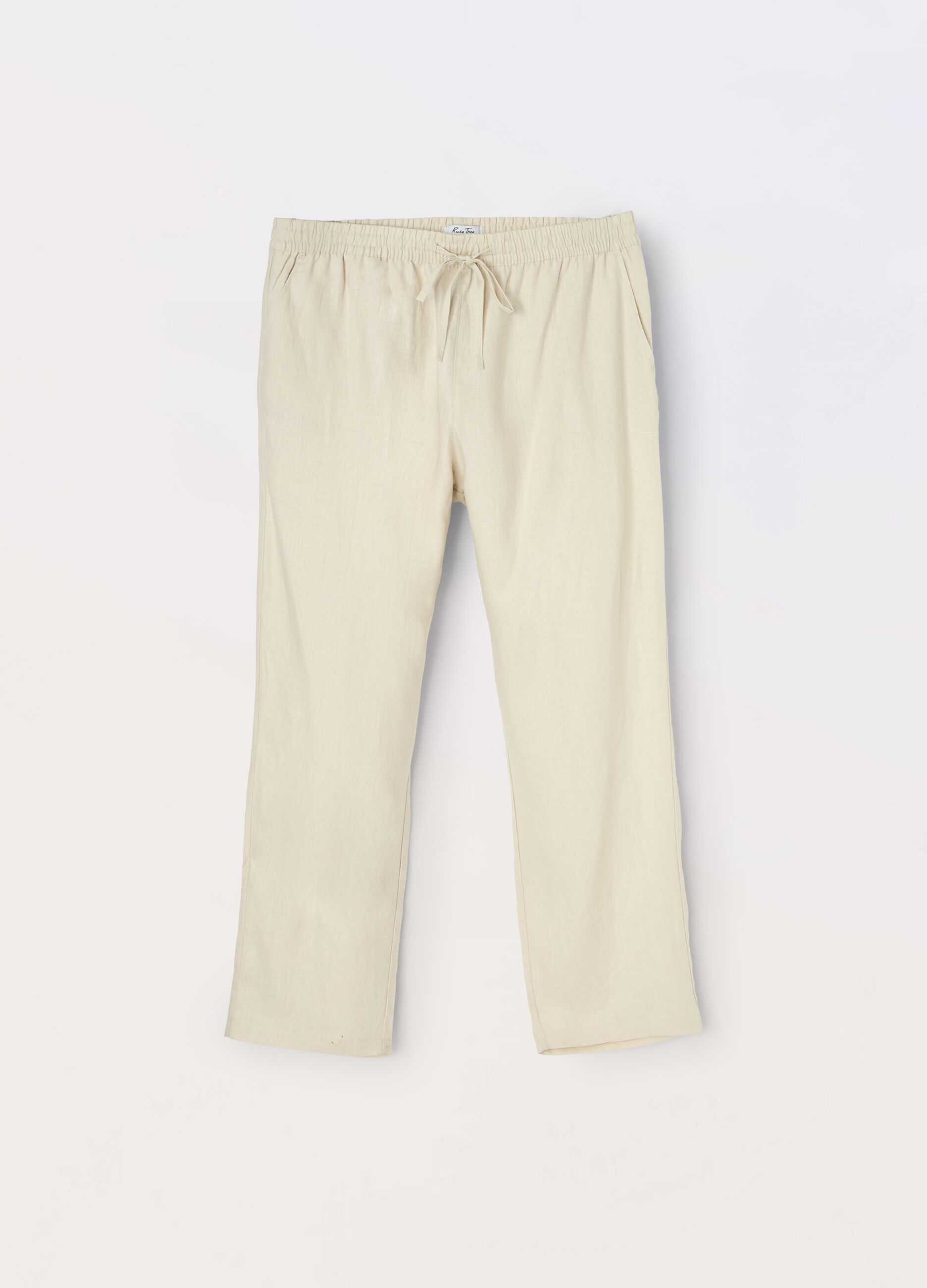 Pantaloni in puro lino donna curvy_0