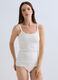 Canotta in intima in cotone stretch donna_0