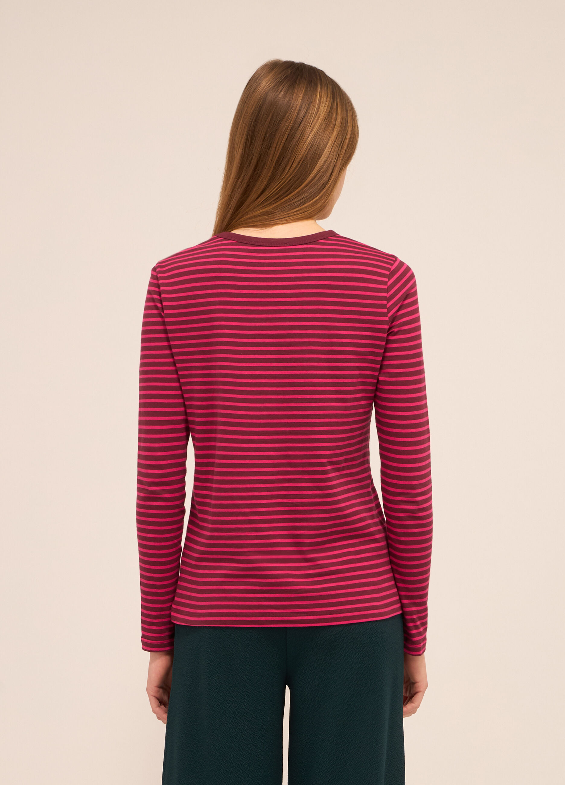 T-shirt in puro cotone donna_1