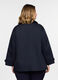 Trench corto doppiopetto con collo revers donna curvy_1