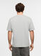 T-shirt girocollo con stampa in misto cotone uomo_1