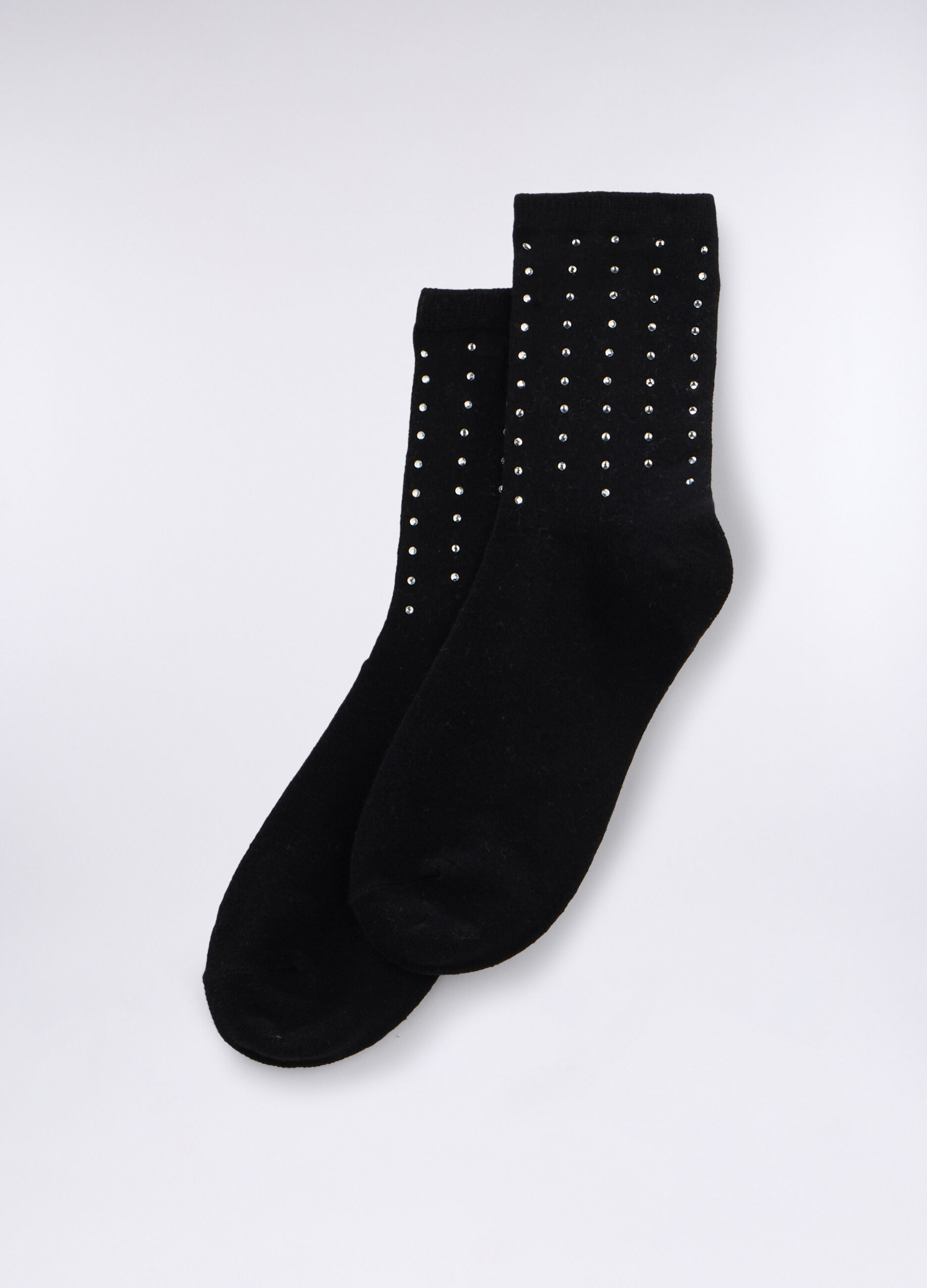 Calze corte in cotone stretch donna_0