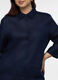 Camicia Fit Regular con collo alla francese in puro lino donna curvy_2