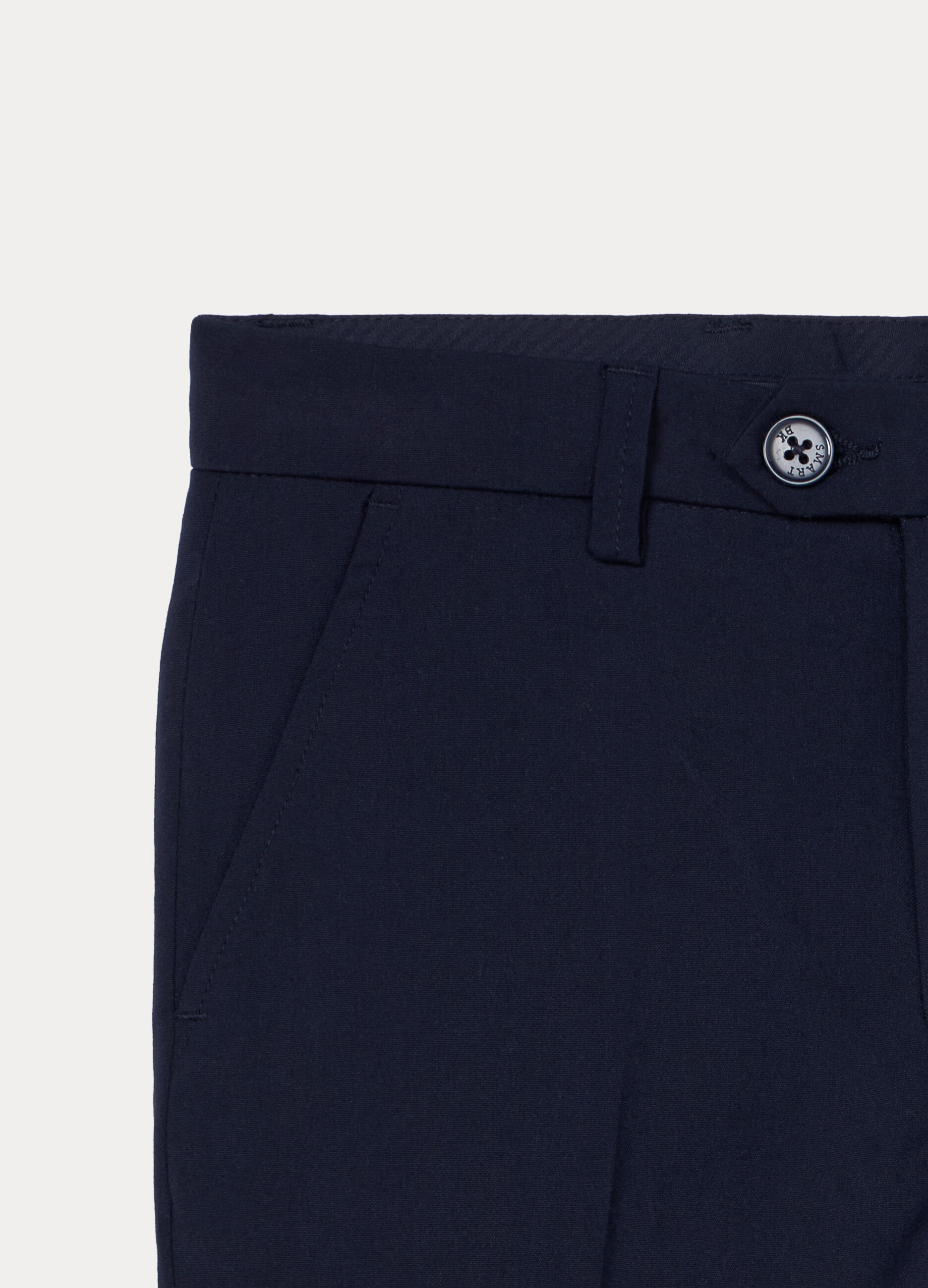 Pantaloni chino misto lana regular fit ragazzo_2