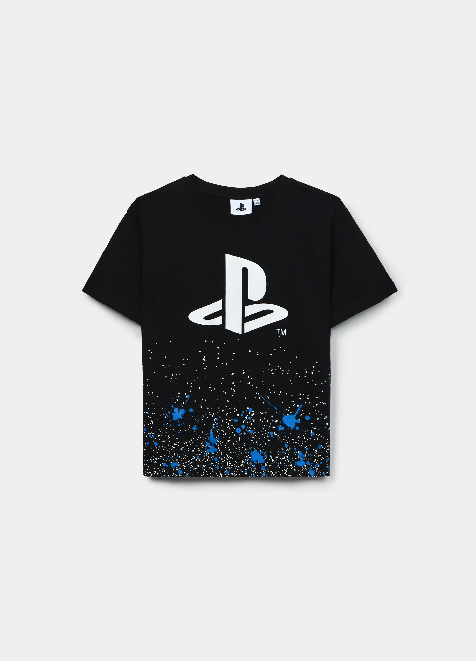 T-shirt Play Station in jersey di puro cotone ragazzo_0