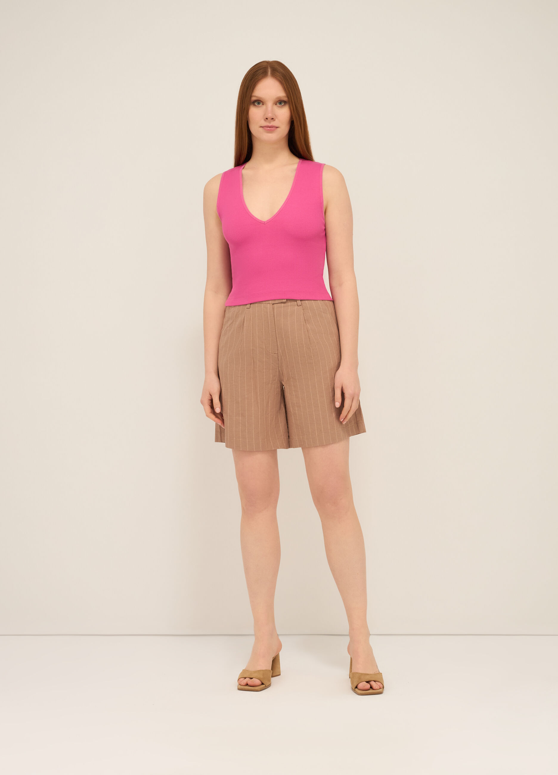 Bermuda misto lino donna_0