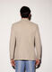 Blazer regular fit in cotone e lino uomo_1