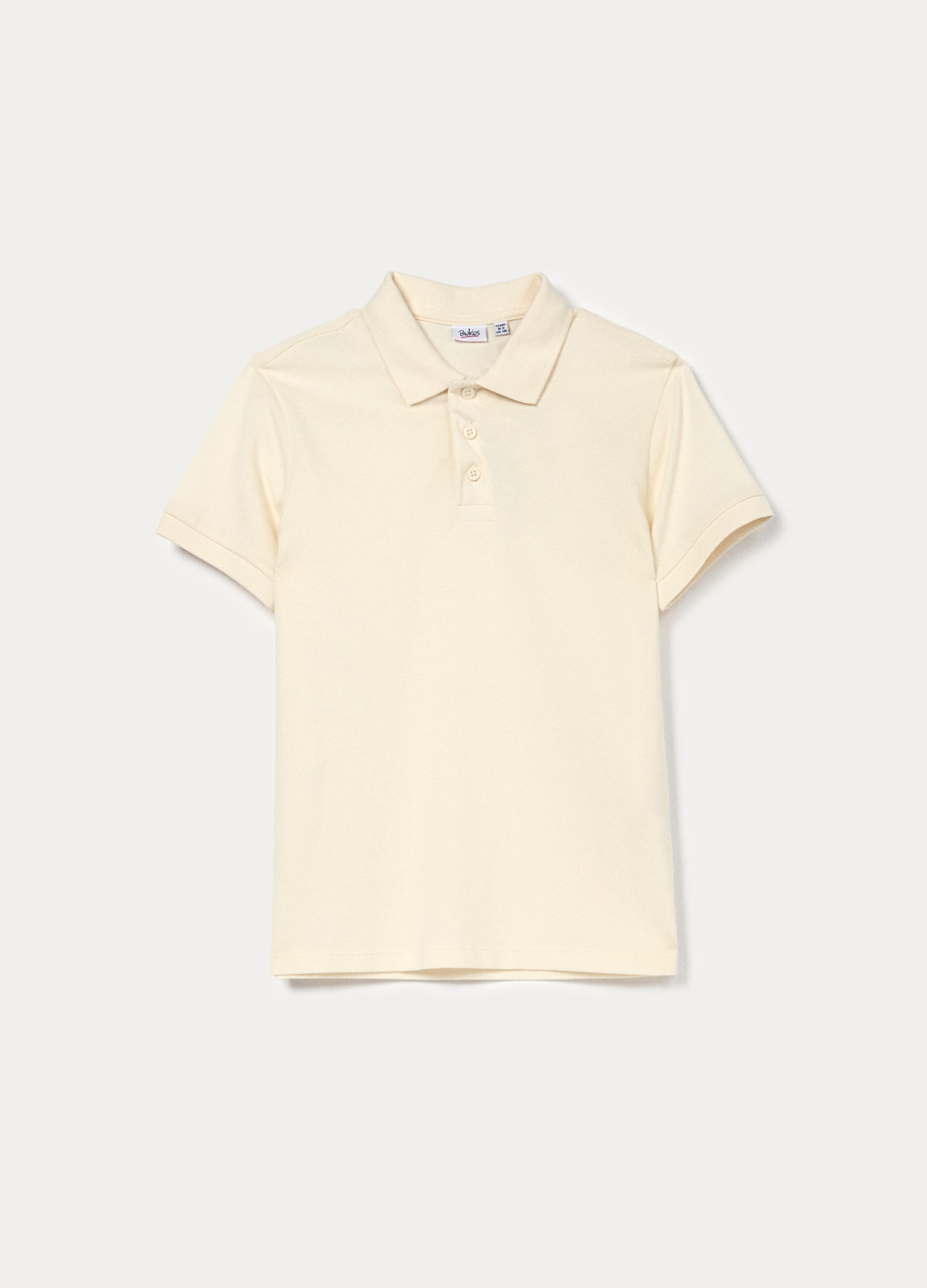 Polo in puro cotone piquet ragazzo_0
