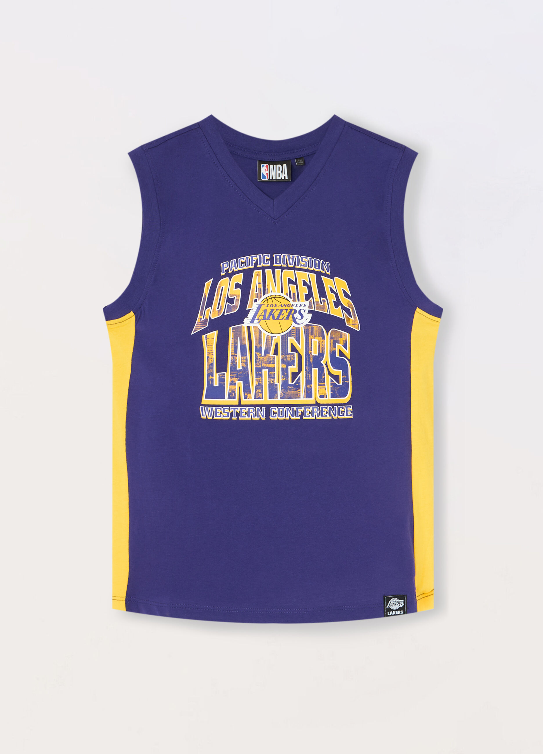 Canotta NBA in puro cotone ragazzo