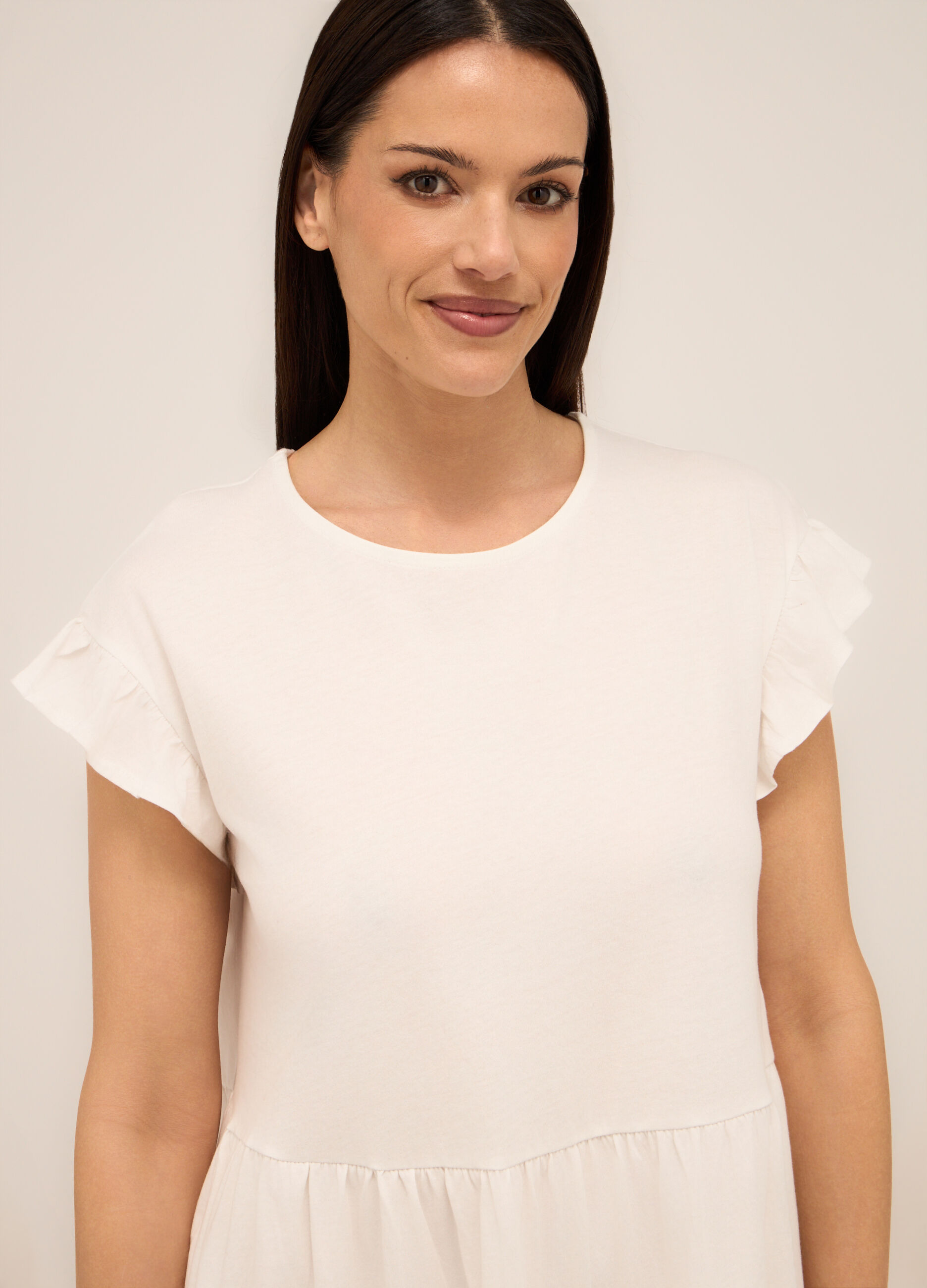 Abito in jersey di puro cotone donna_2